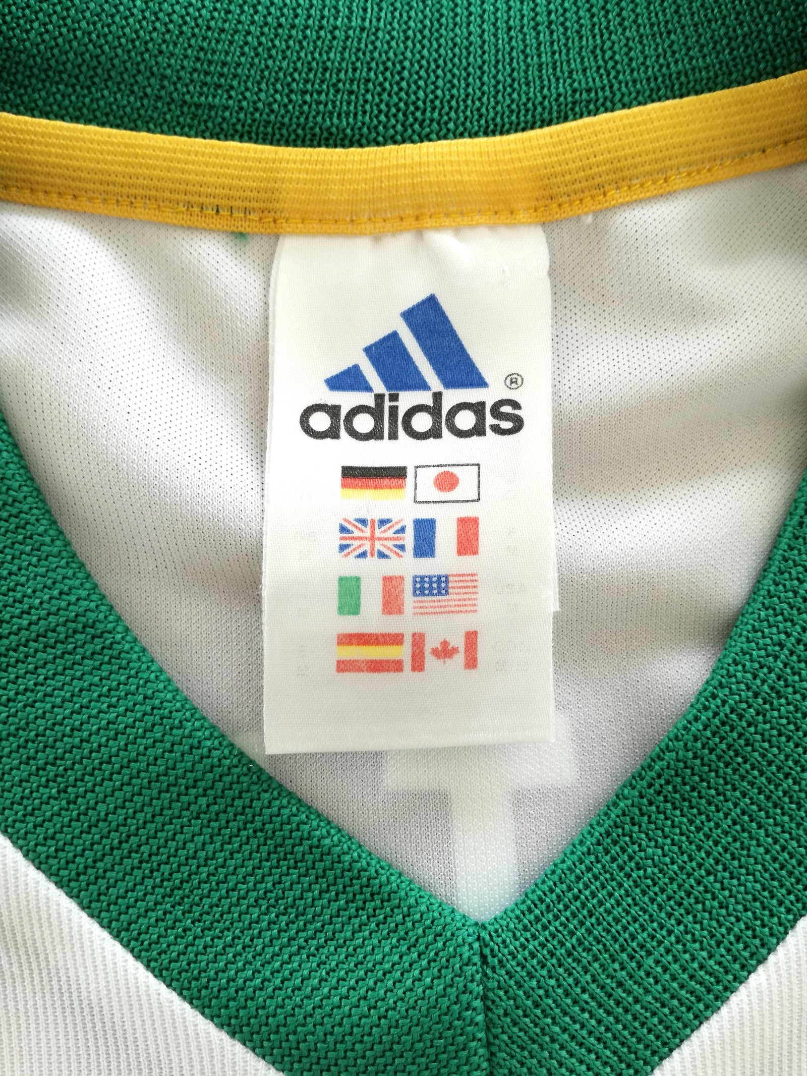 2002 South Africa Home World Cup Football Shirt Fortune #7 (M)