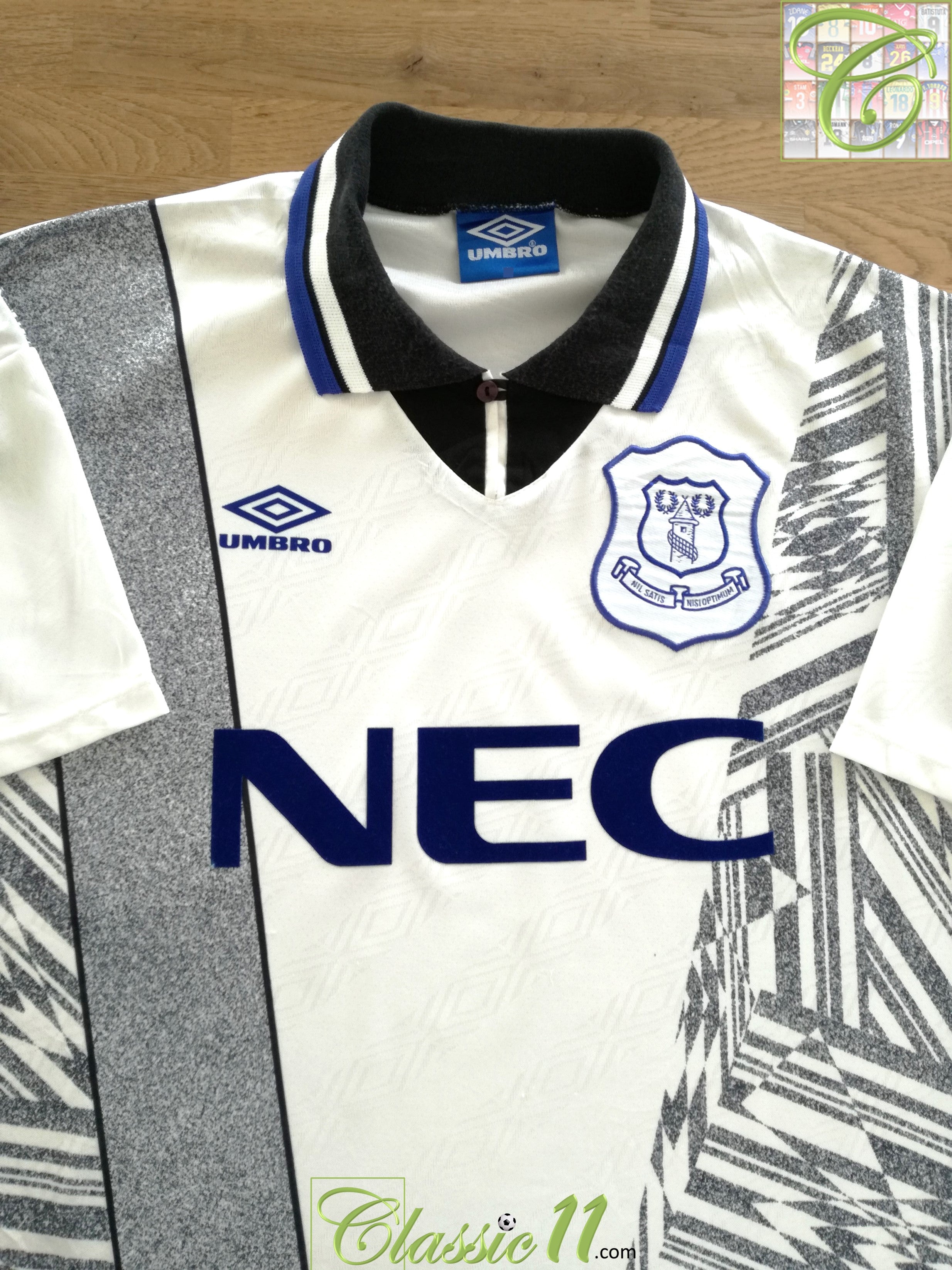 1994/95 Everton Away Football Shirt