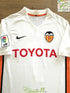 2006/07 Valencia Home La Liga Football Shirt (S)