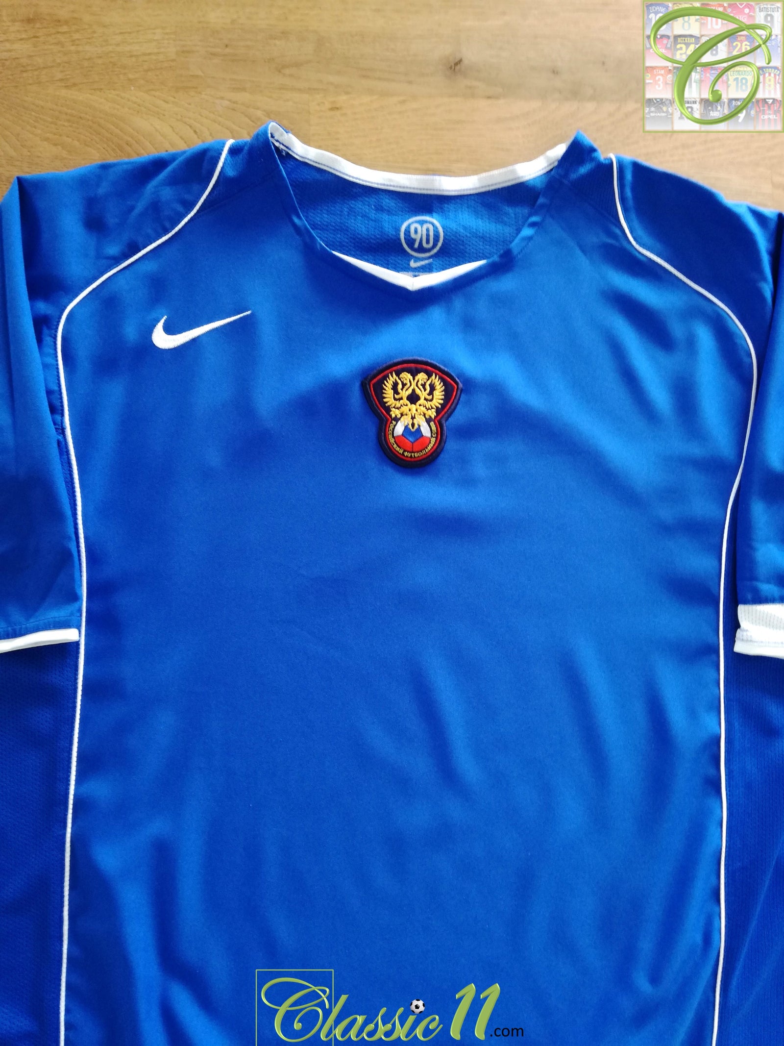 2004/05 Russia Away Football Shirt