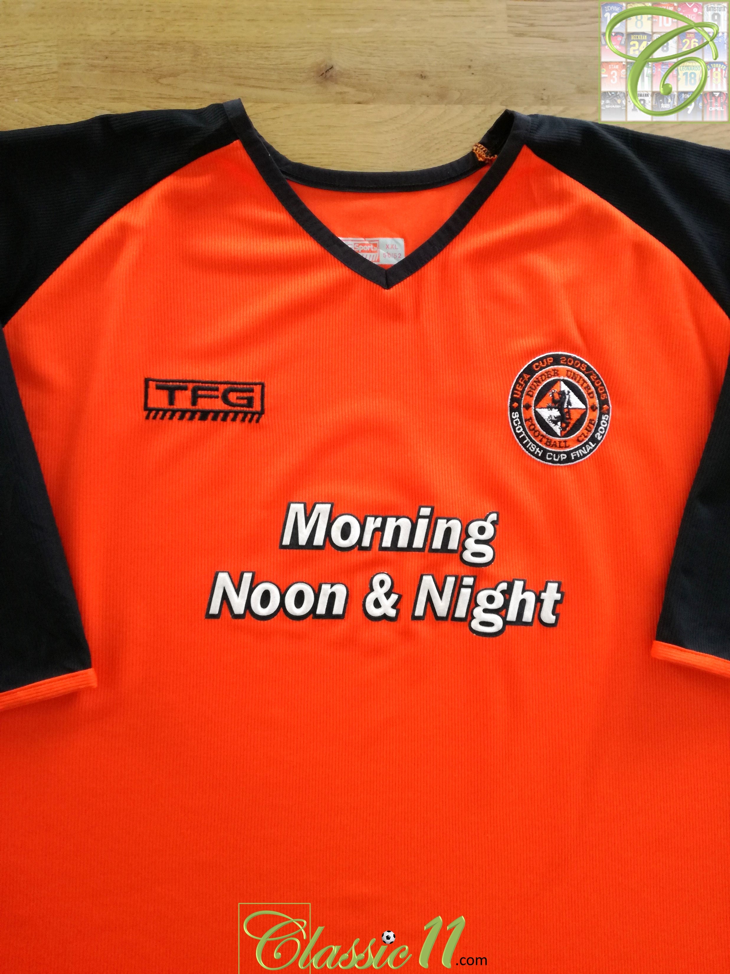 2005/06 Dundee United European Football Shirt