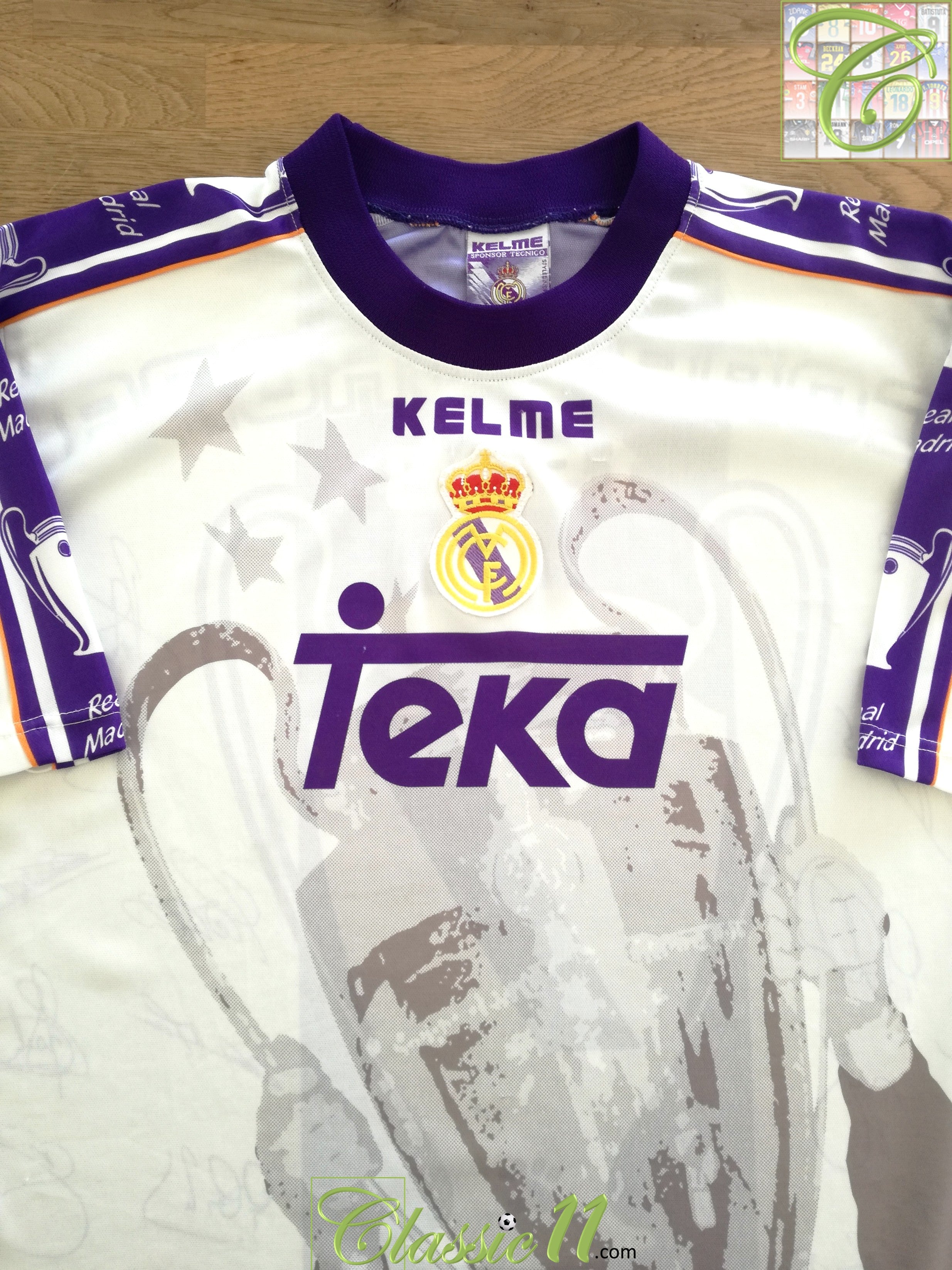 1998 Real Madrid 'Copa Europa' Commemorative Football Shirt