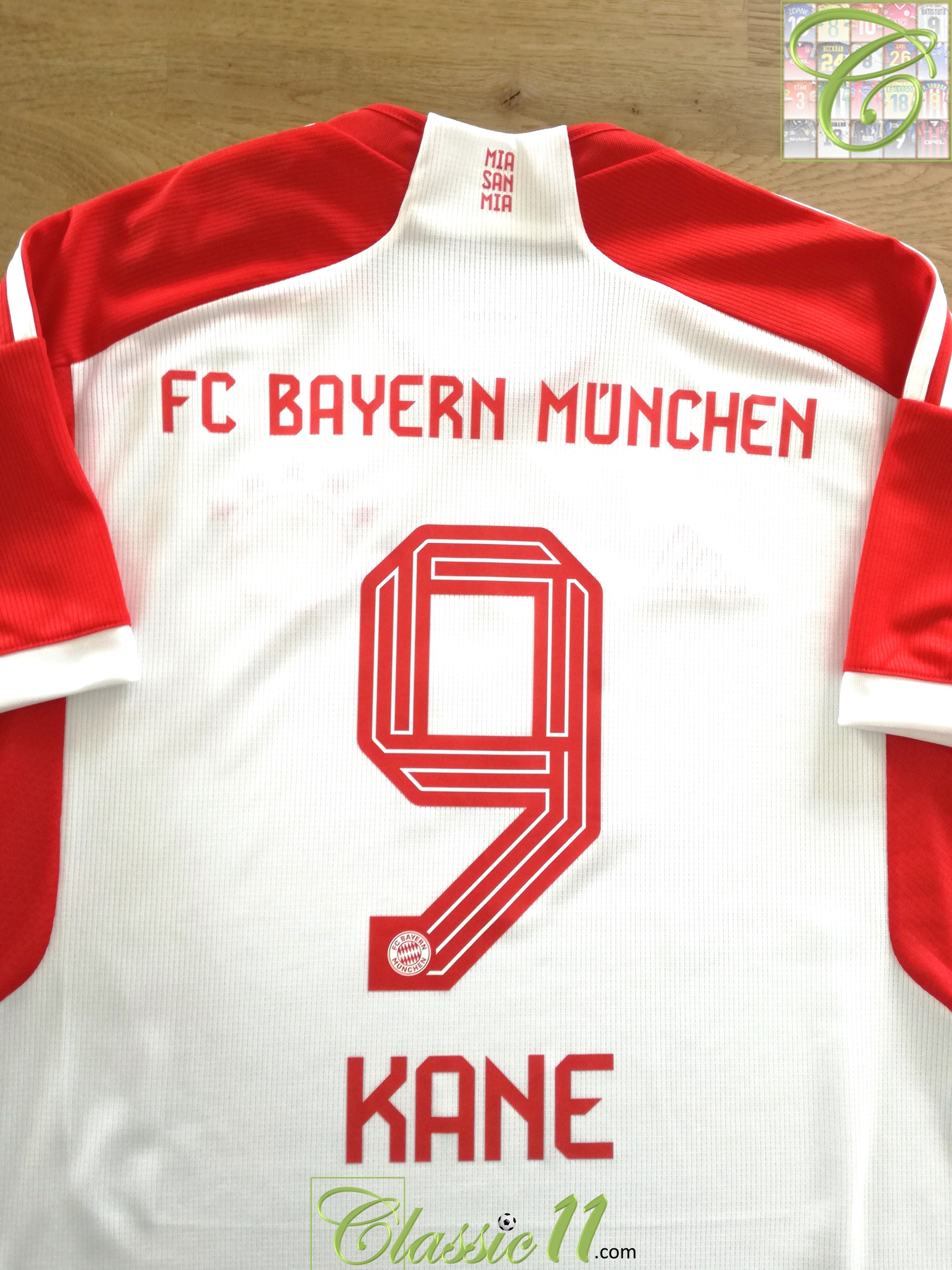 2023/24 Bayern Munich Home Football Shirt Kane #9