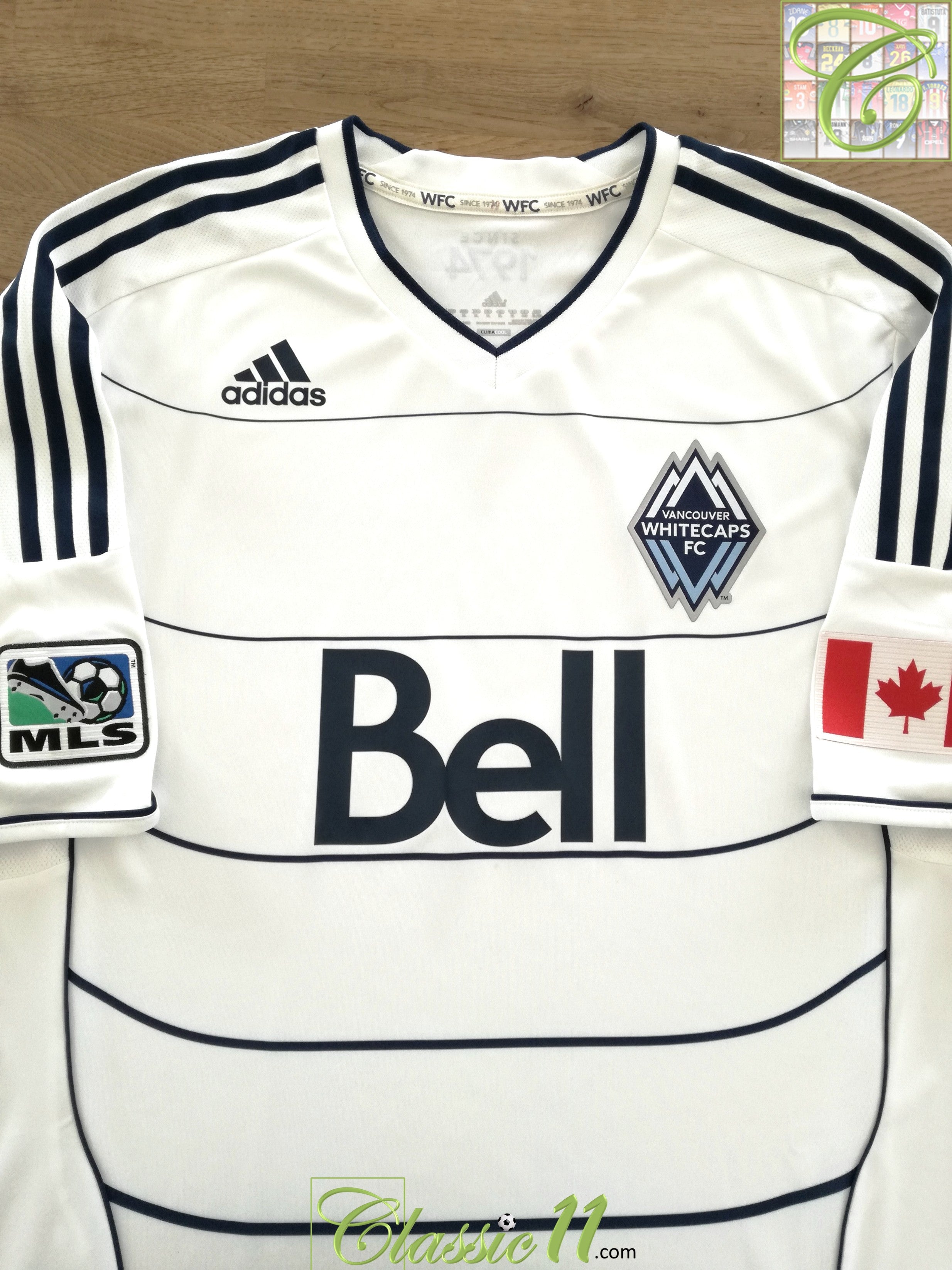 2011 Vancouver Whitecaps Home MLS Formotion Football Shirt