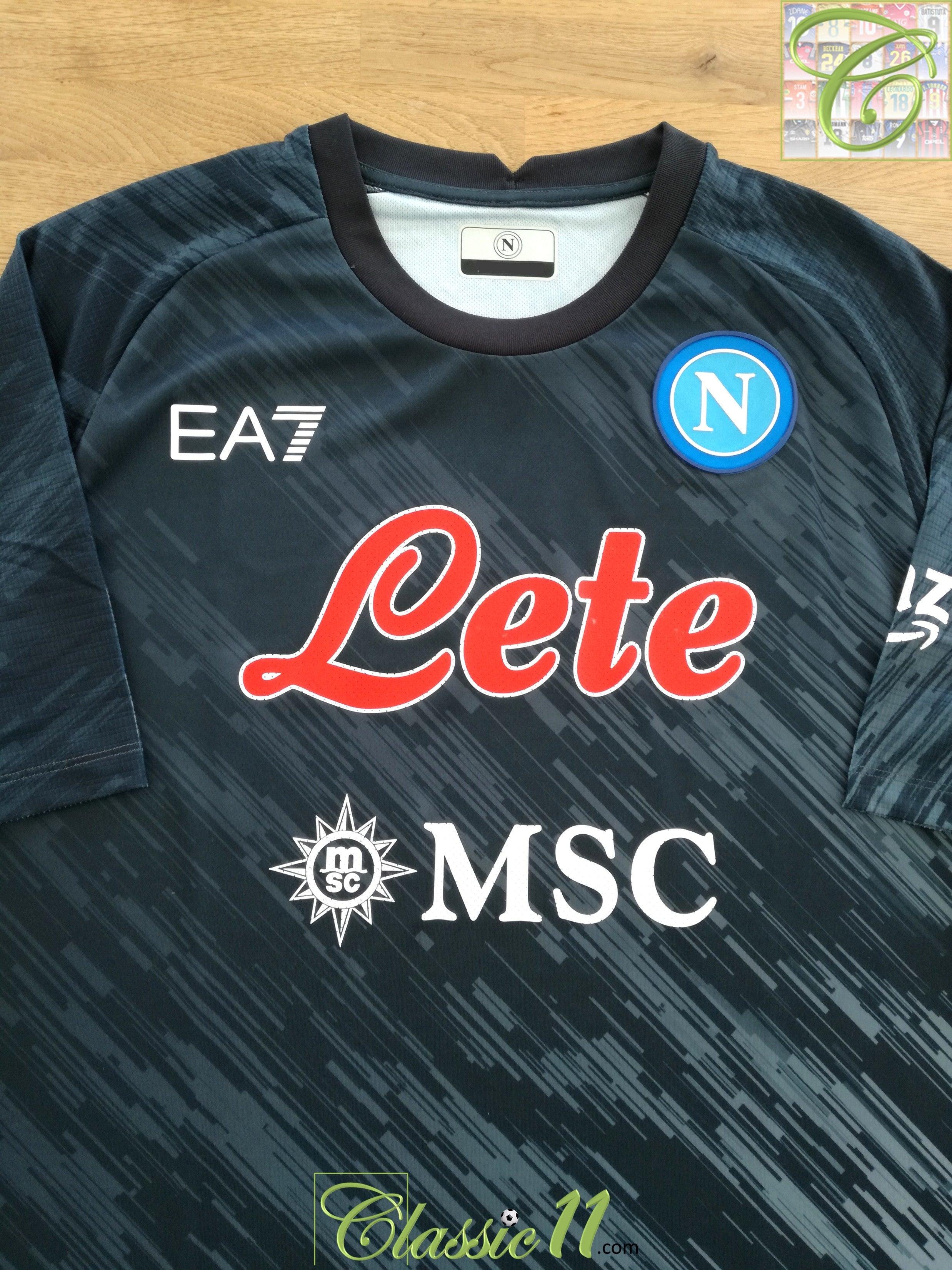 2022/23 Napoli 3rd Authentic Football Shirt