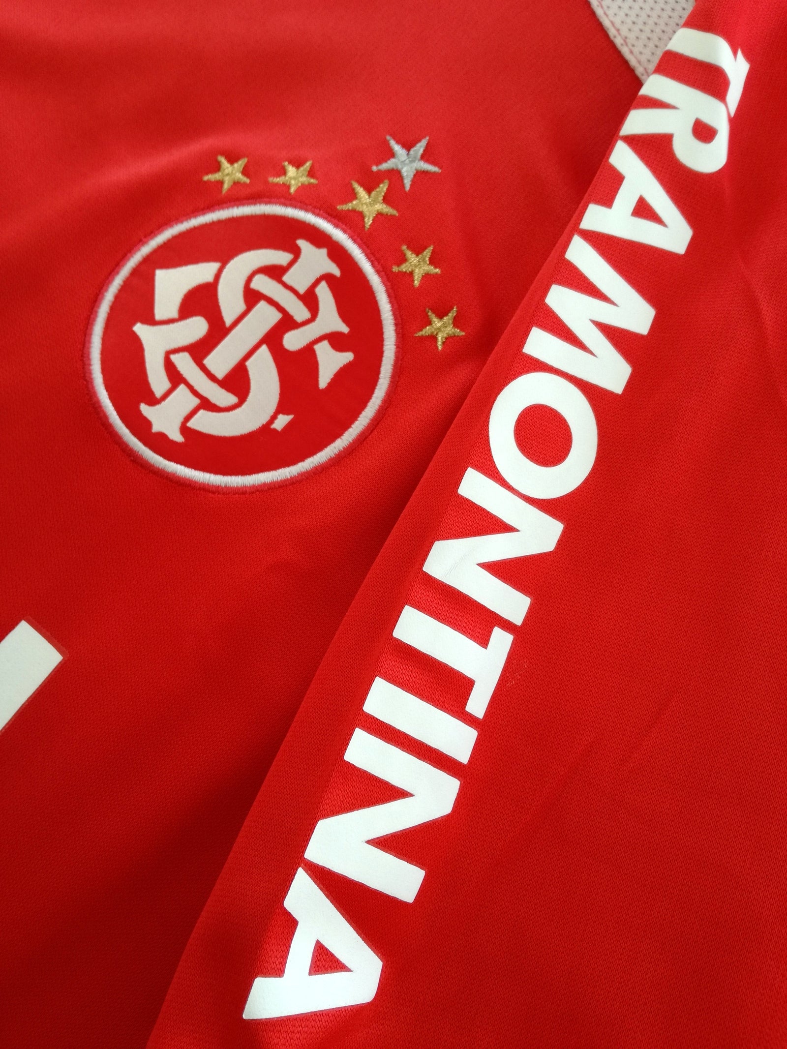 2007 Internacional Home Football Shirt #9 (L)