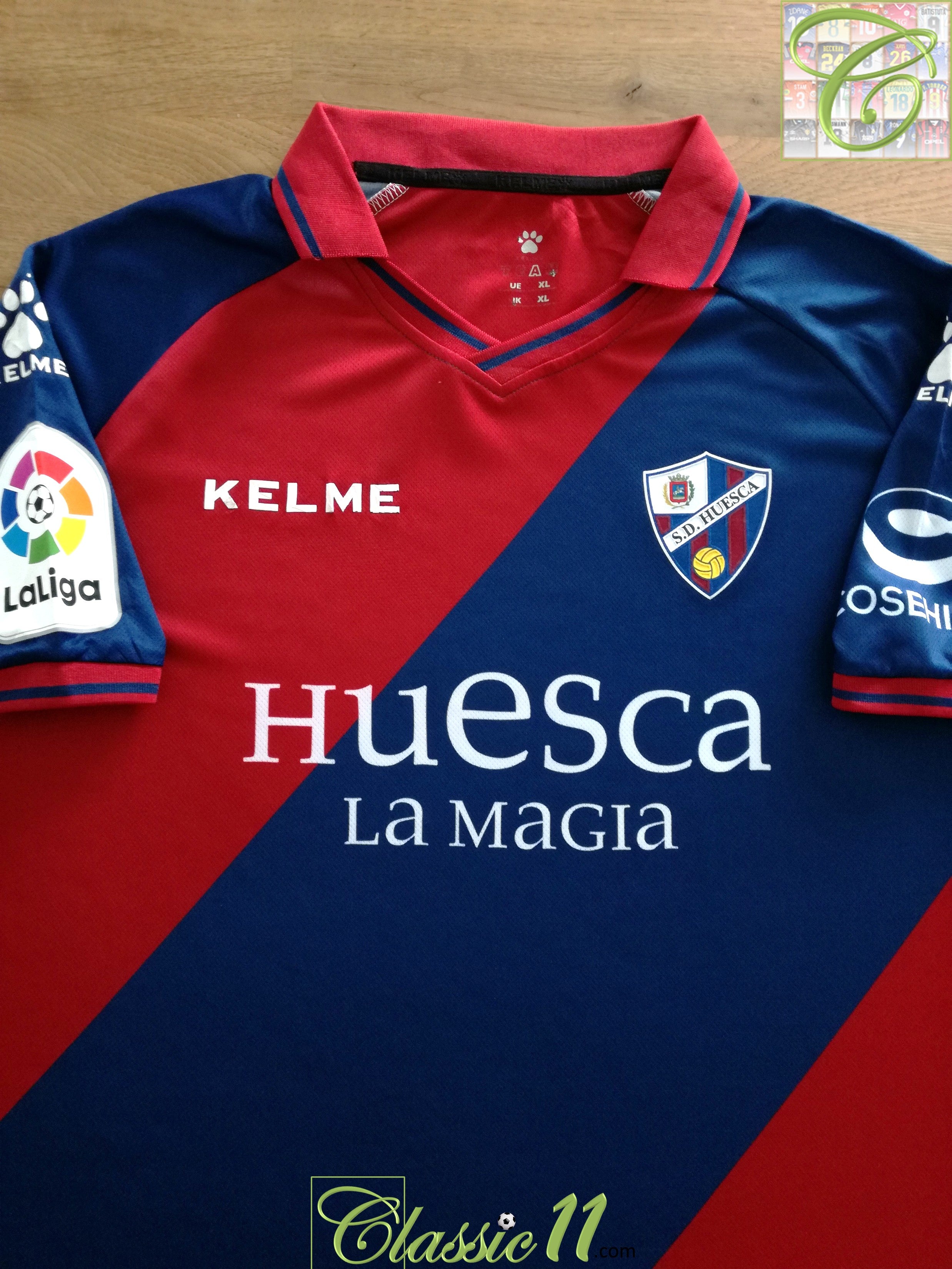 2018/19 Huesca Home La Liga Football Shirt