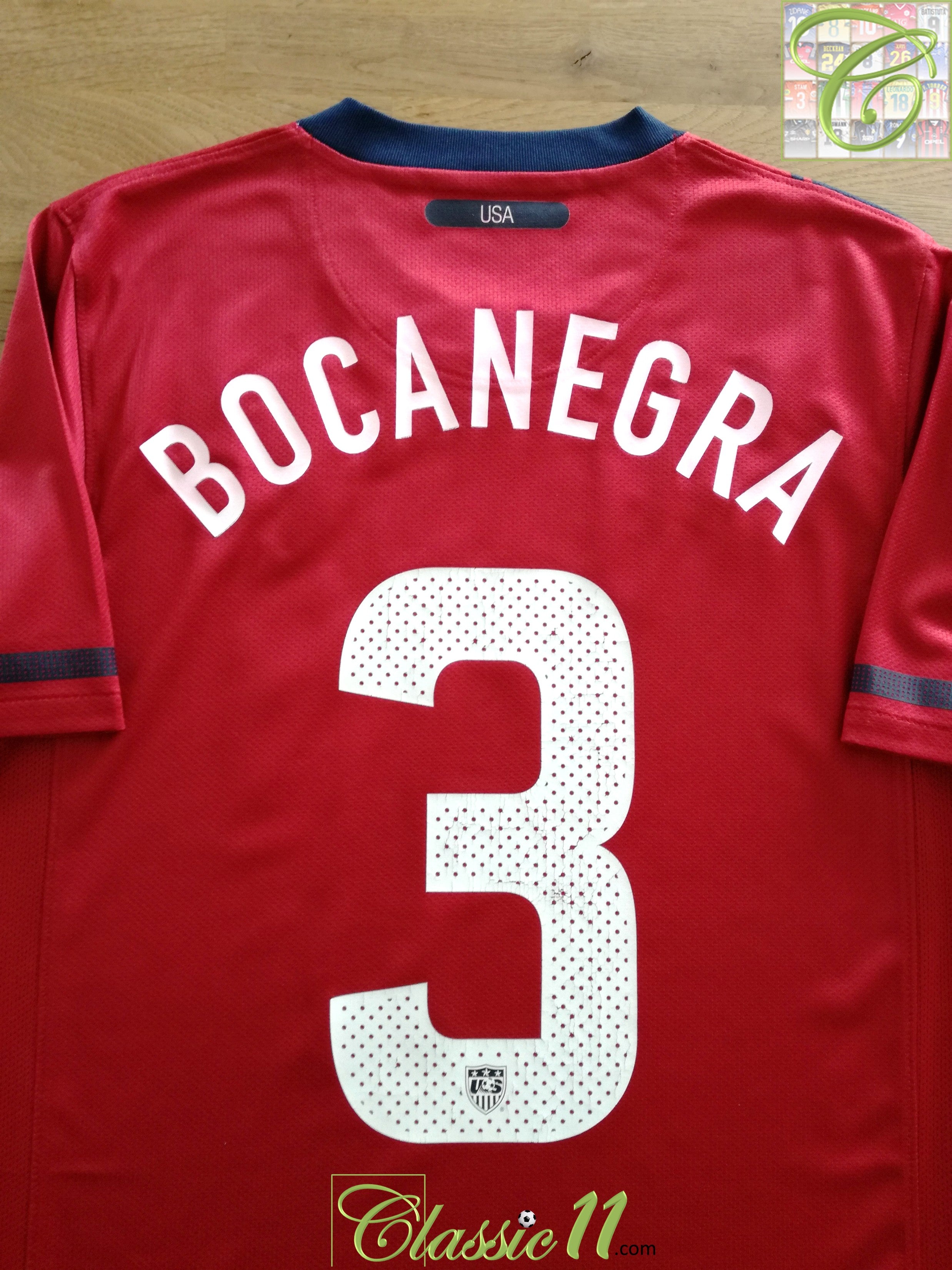 2010/11 USA 3rd Football Shirt Bocanegra #3