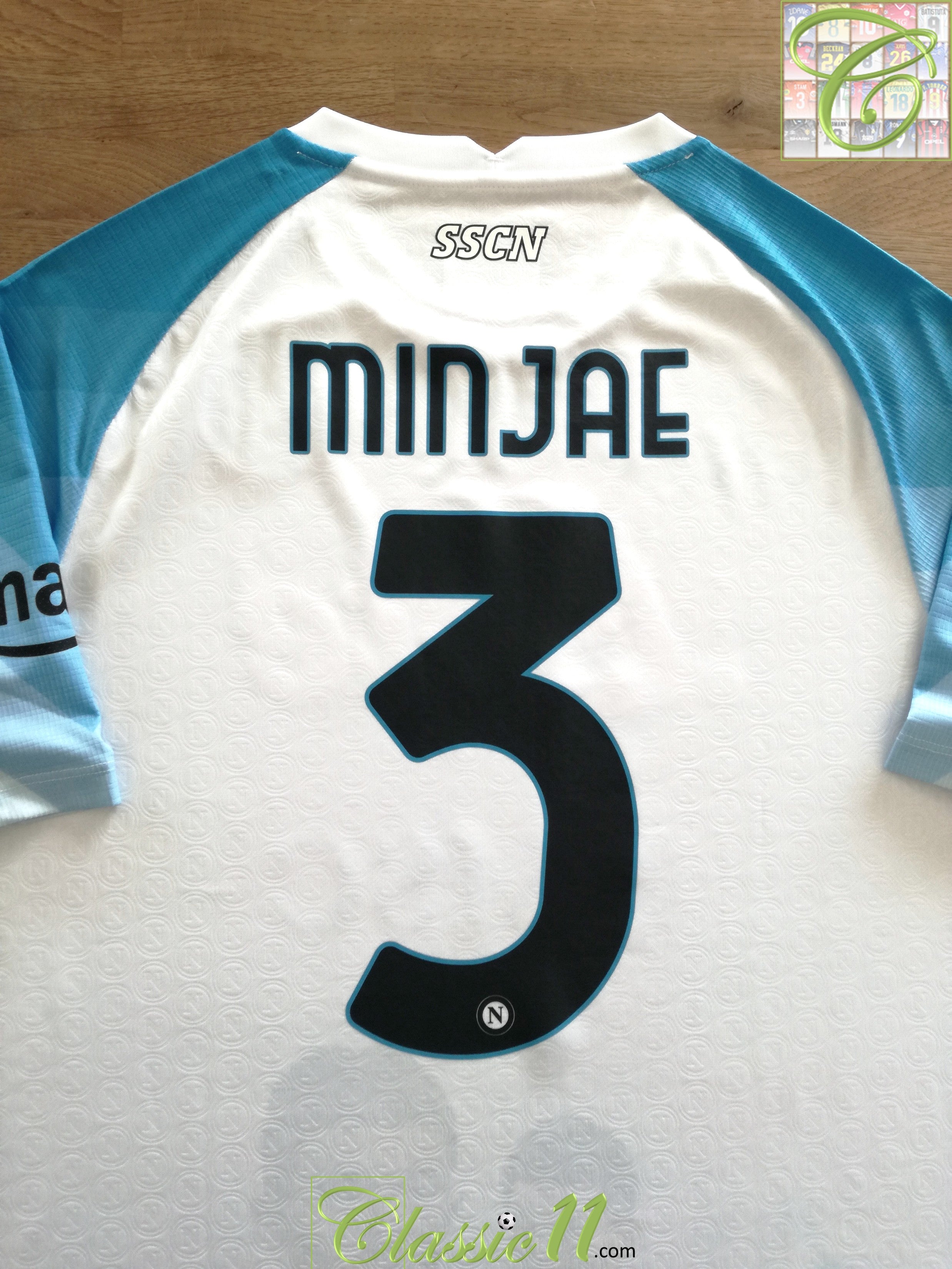 2022/23 Napoli 'Face Game' Football Shirt Minjae #3