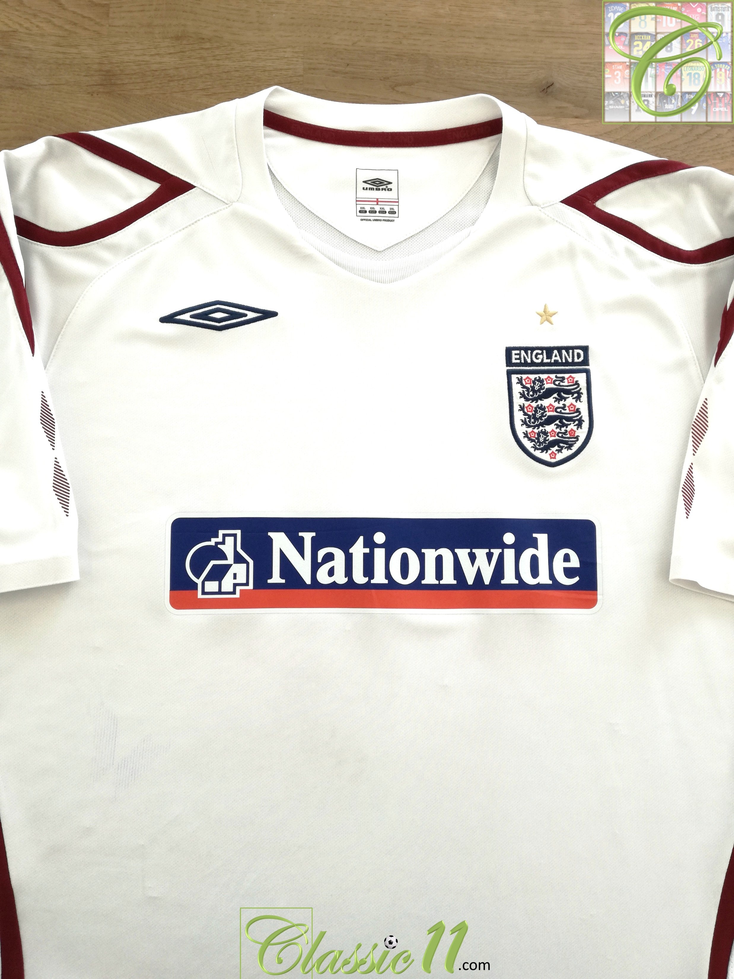 2008/09 England Training Shirt