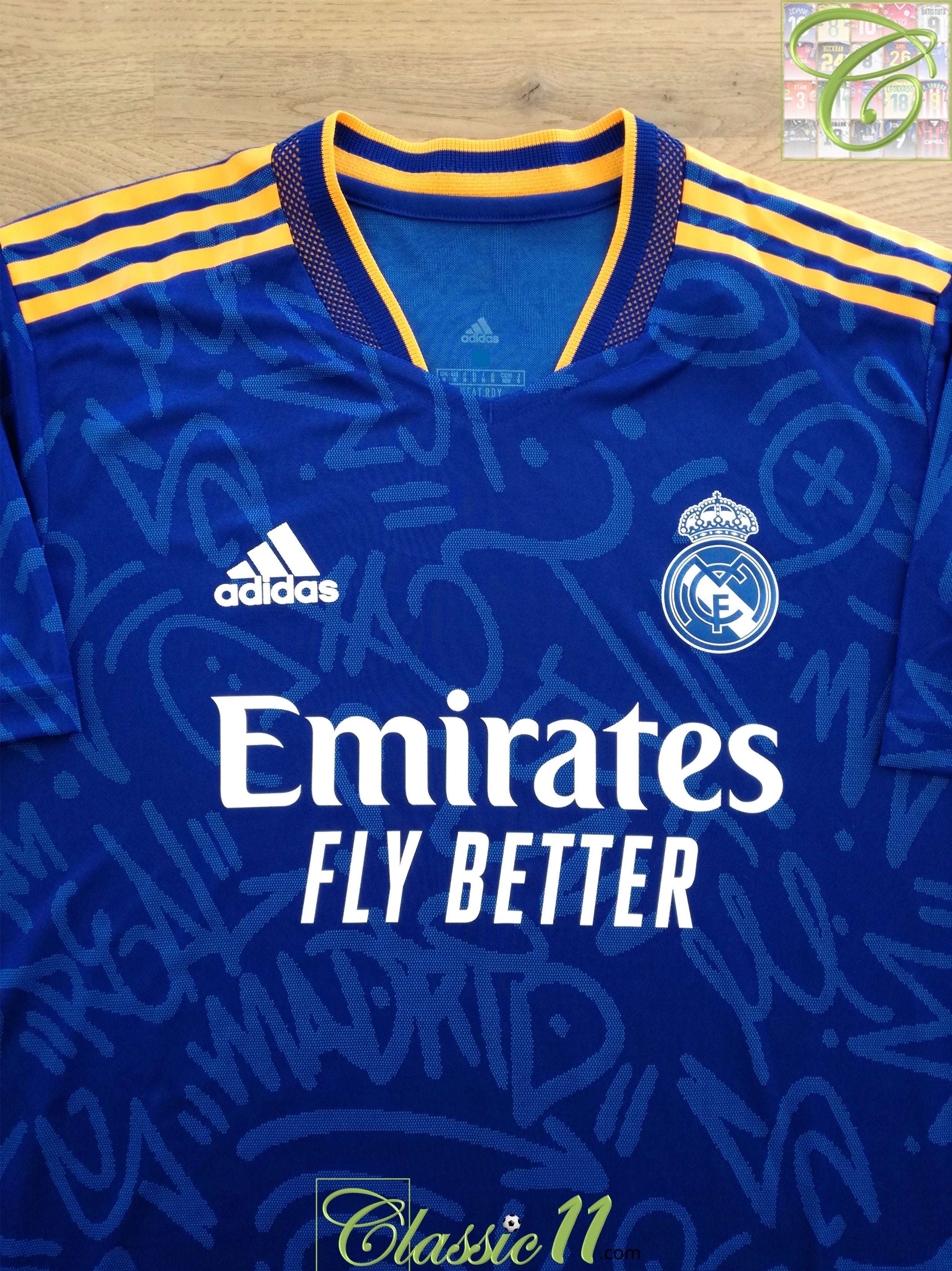 2021/22 Real Madrid Away Football Shirt