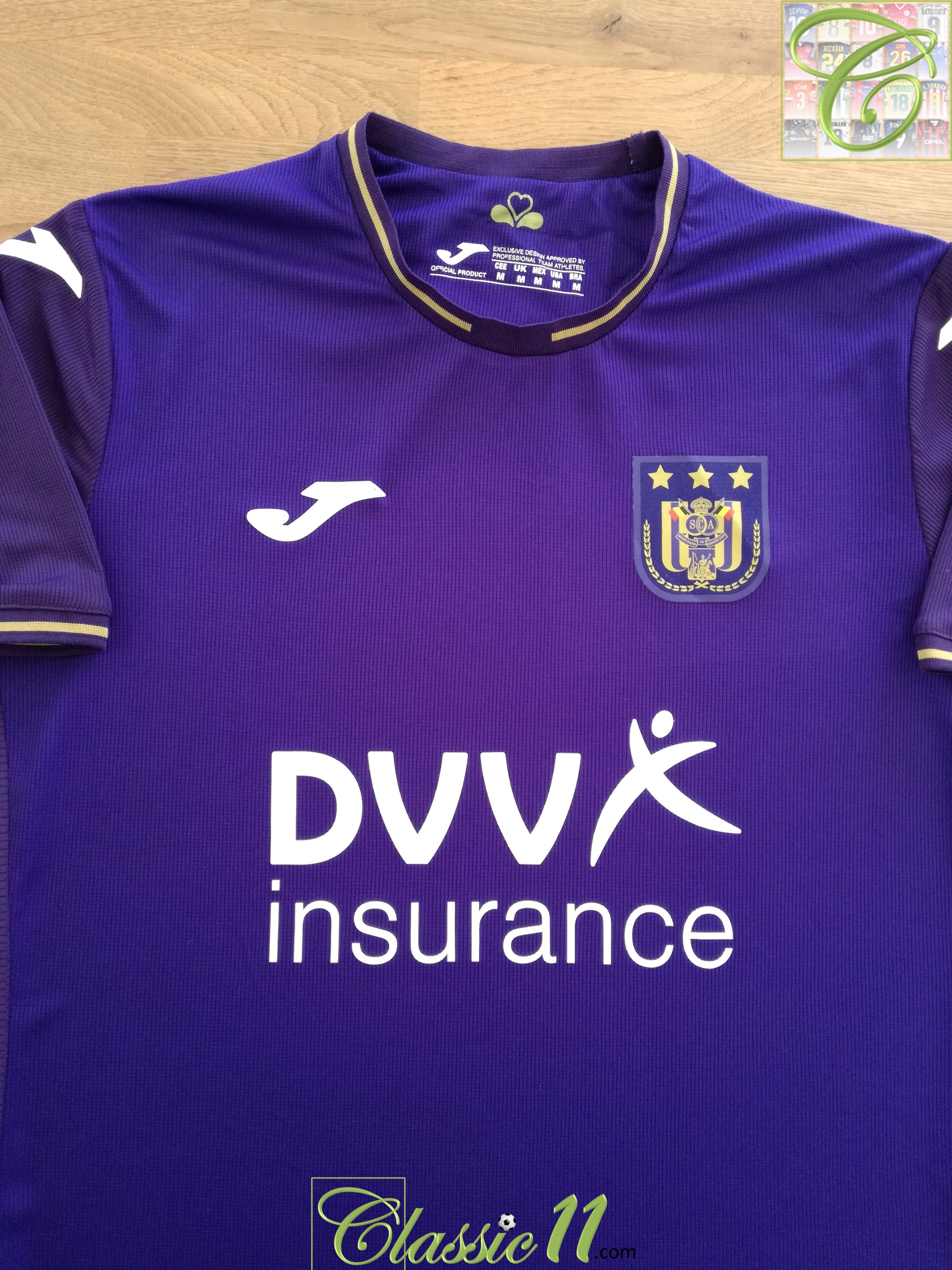 2021/22 Anderlecht Home Football Shirt