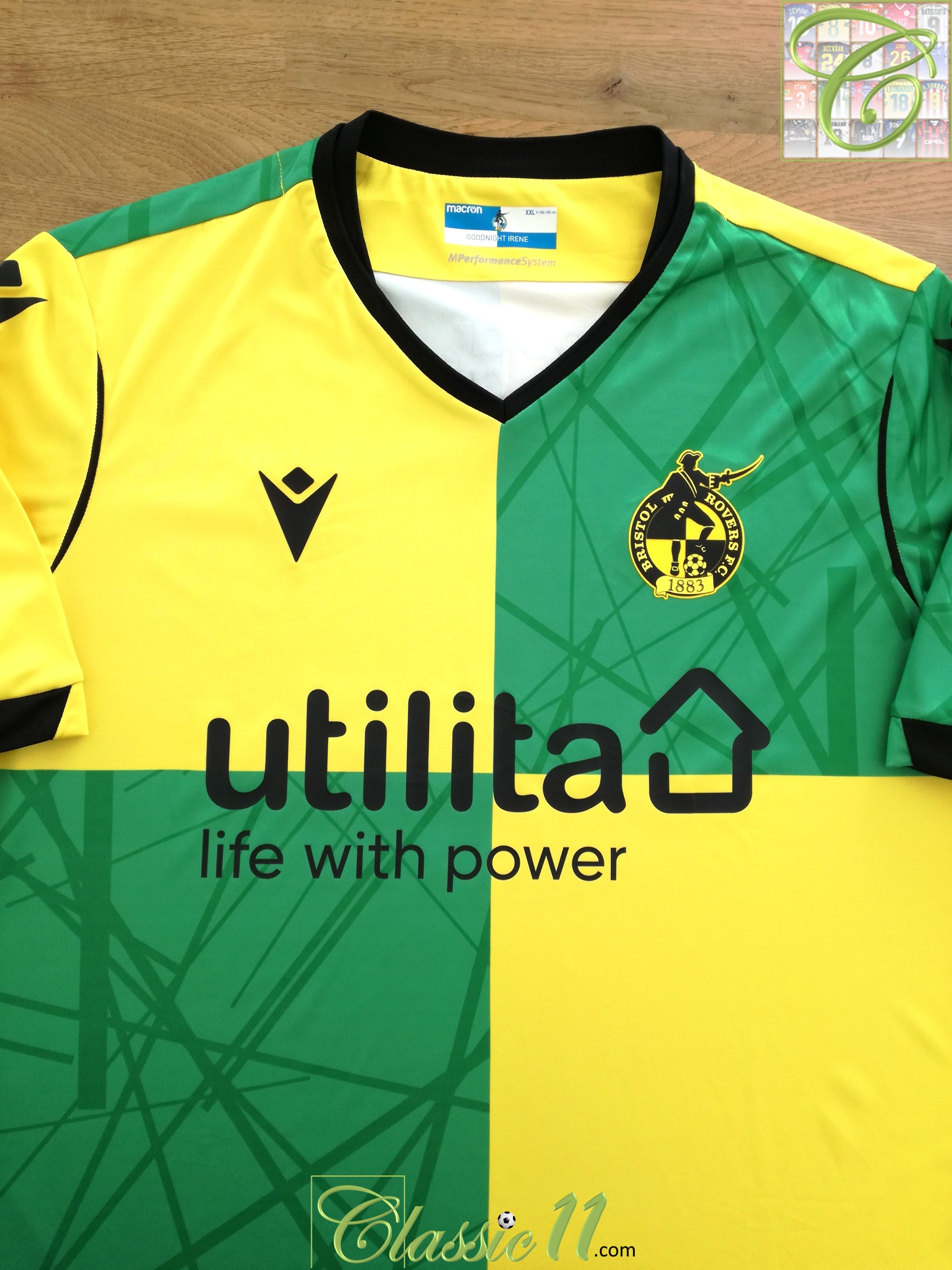 2021/22 Bristol Rovers Away Football Shirt