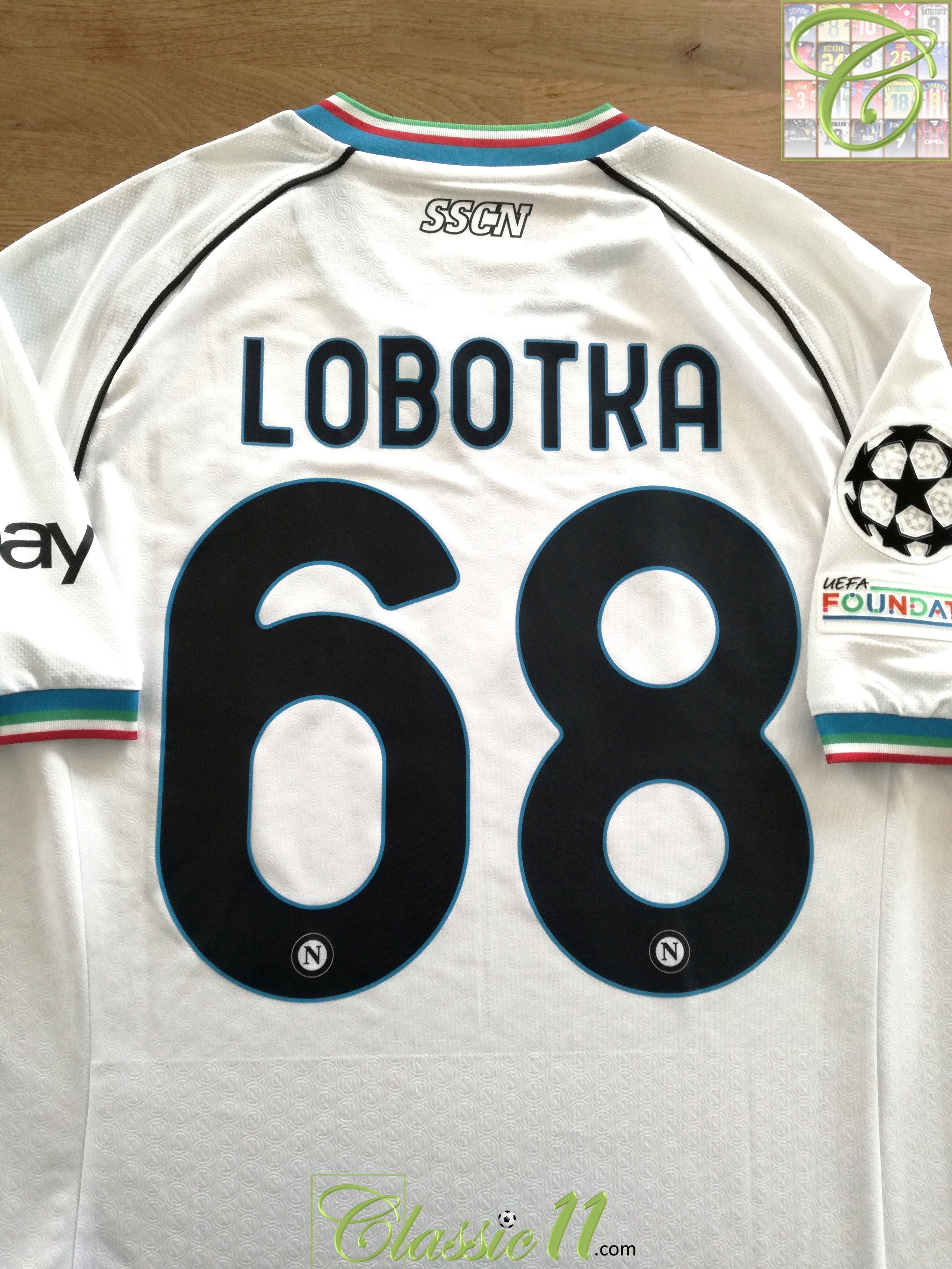 2023/24 Napoli Away Champions League Football Shirt Lobotka #68