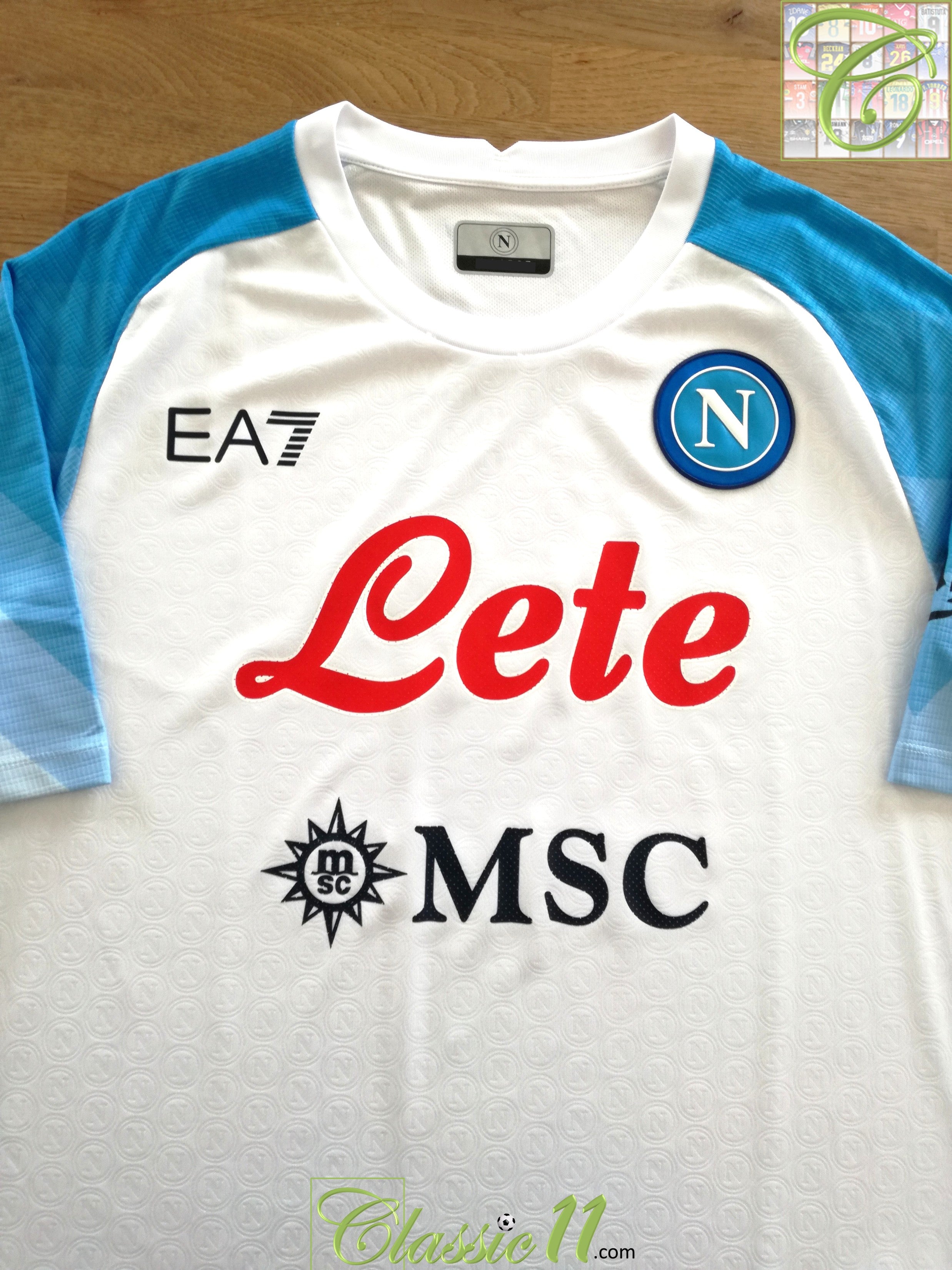 2022/23 Napoli Away Authentic Football Shirt