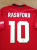 2018/19 Man Utd Home Authentic Football Shirt Rashford #10
