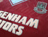 1993/94 West Ham Home Premier League Football Shirt Morley #9 (L)