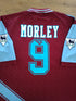 1993/94 West Ham Home Premier League Football Shirt Morley #9