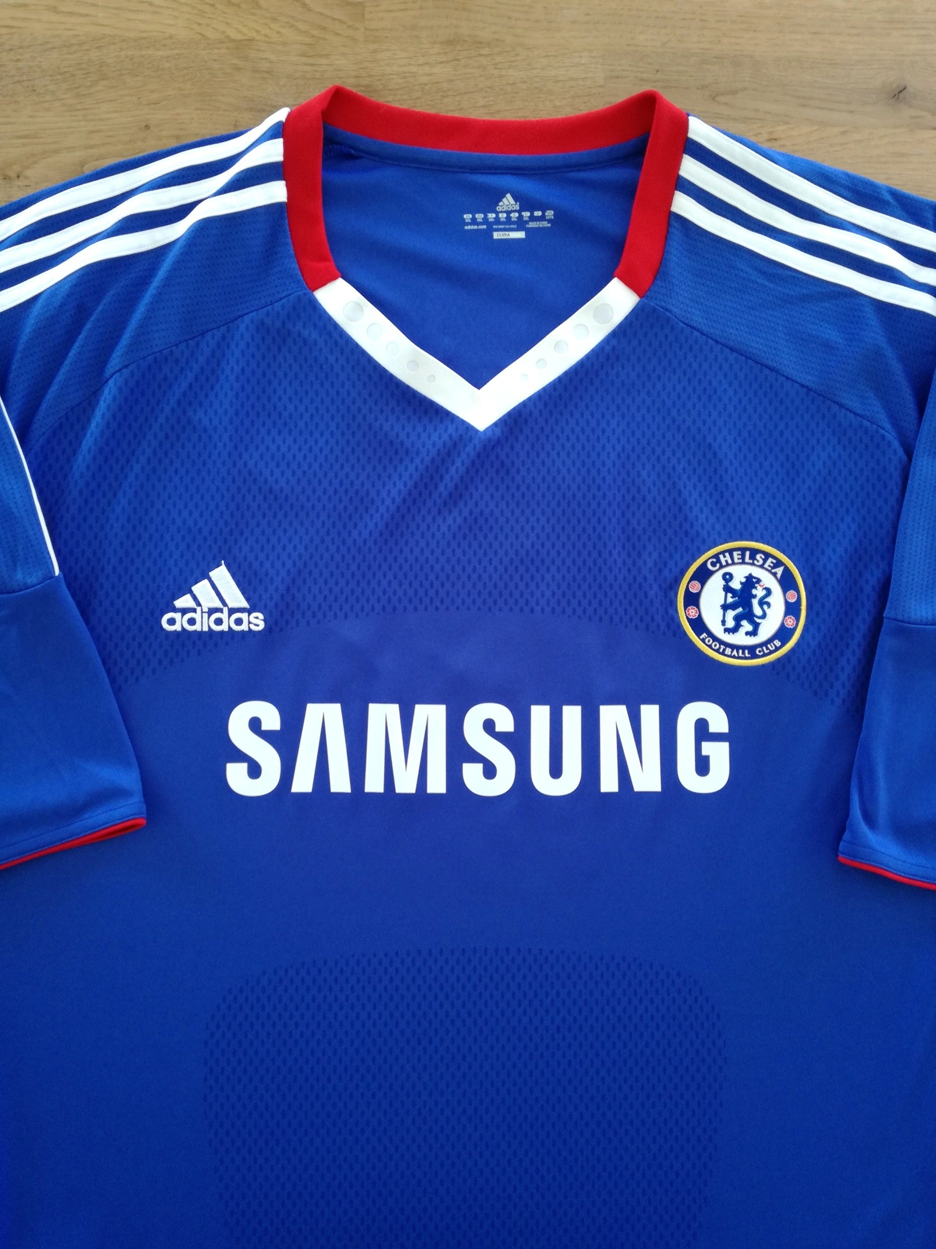 2010/11 Chelsea Home Premier League Football Shirt