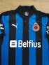 2012/13 Club Brugge Home Football Shirt Hoefkens #4 (M) *BNWT*