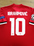 2017/18 Man Utd Home Champions League Football Shirt Ibrahimović #10