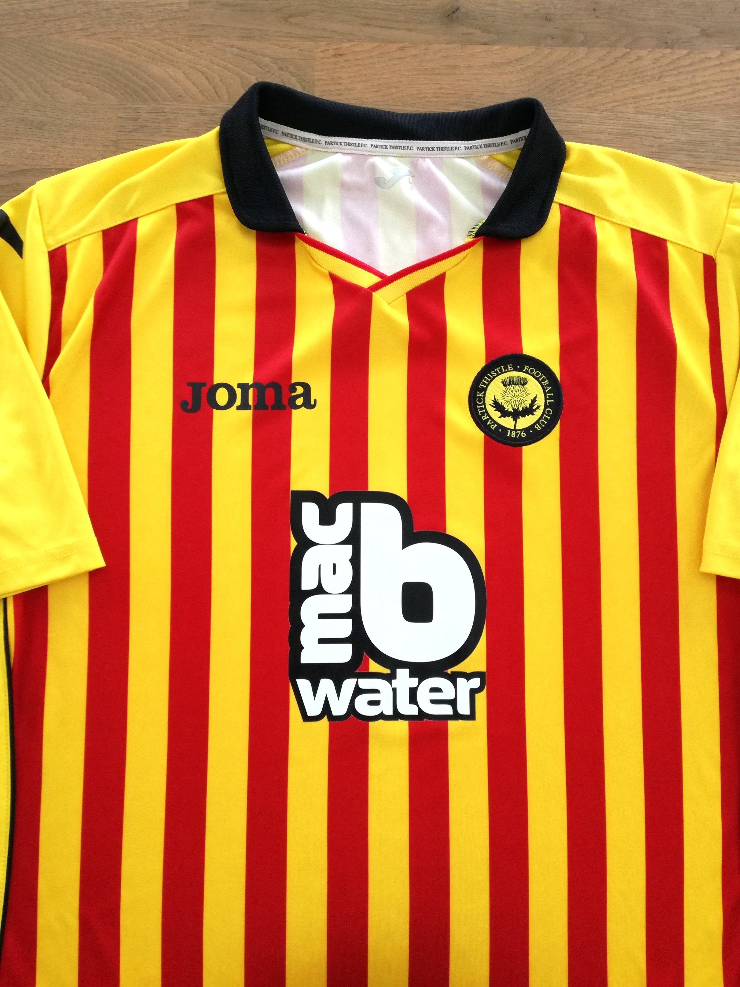 2014/15 Partick Thistle Home Football Shirt