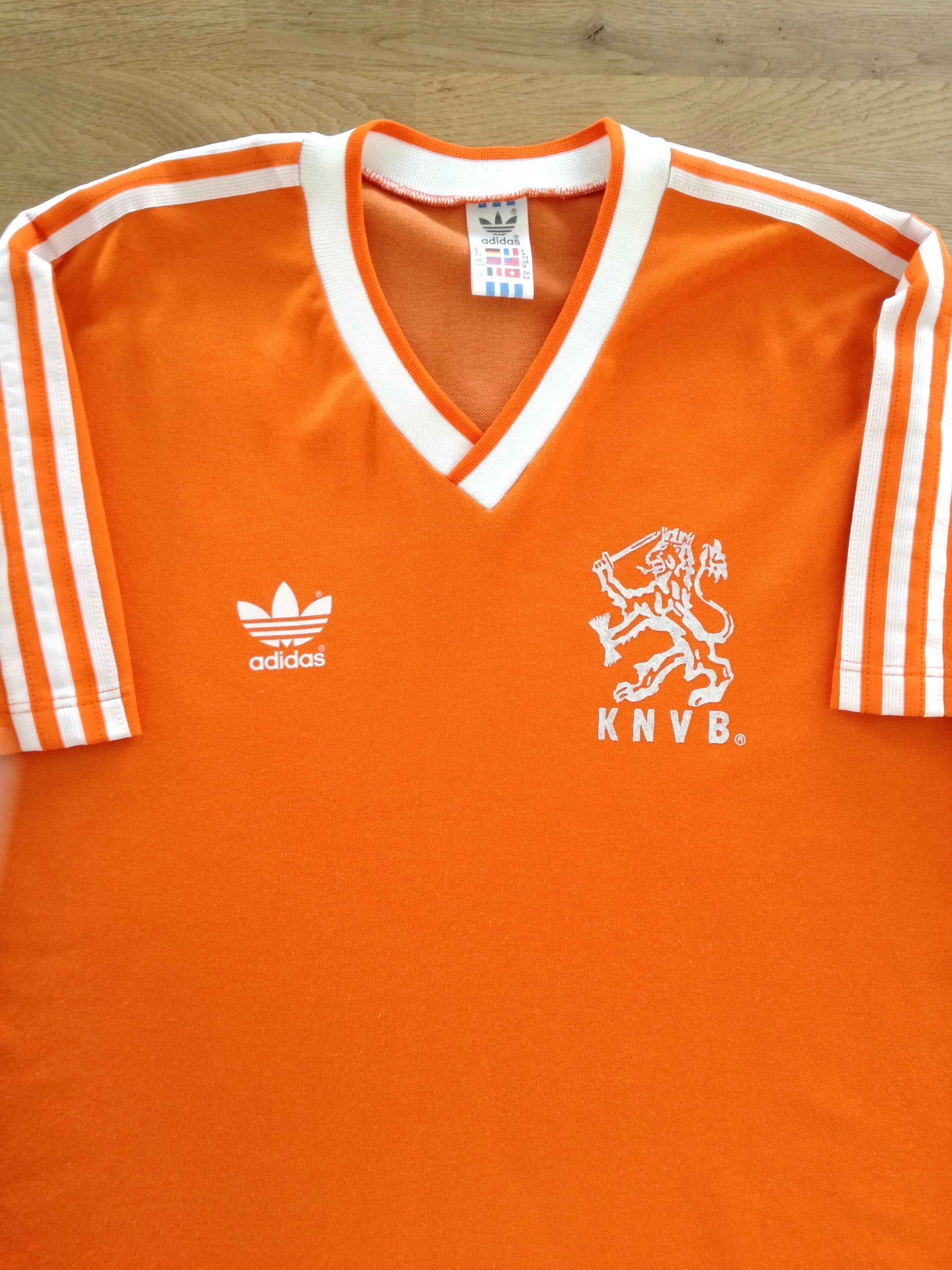 1985/86 Netherlands Home Football Shirt (M)