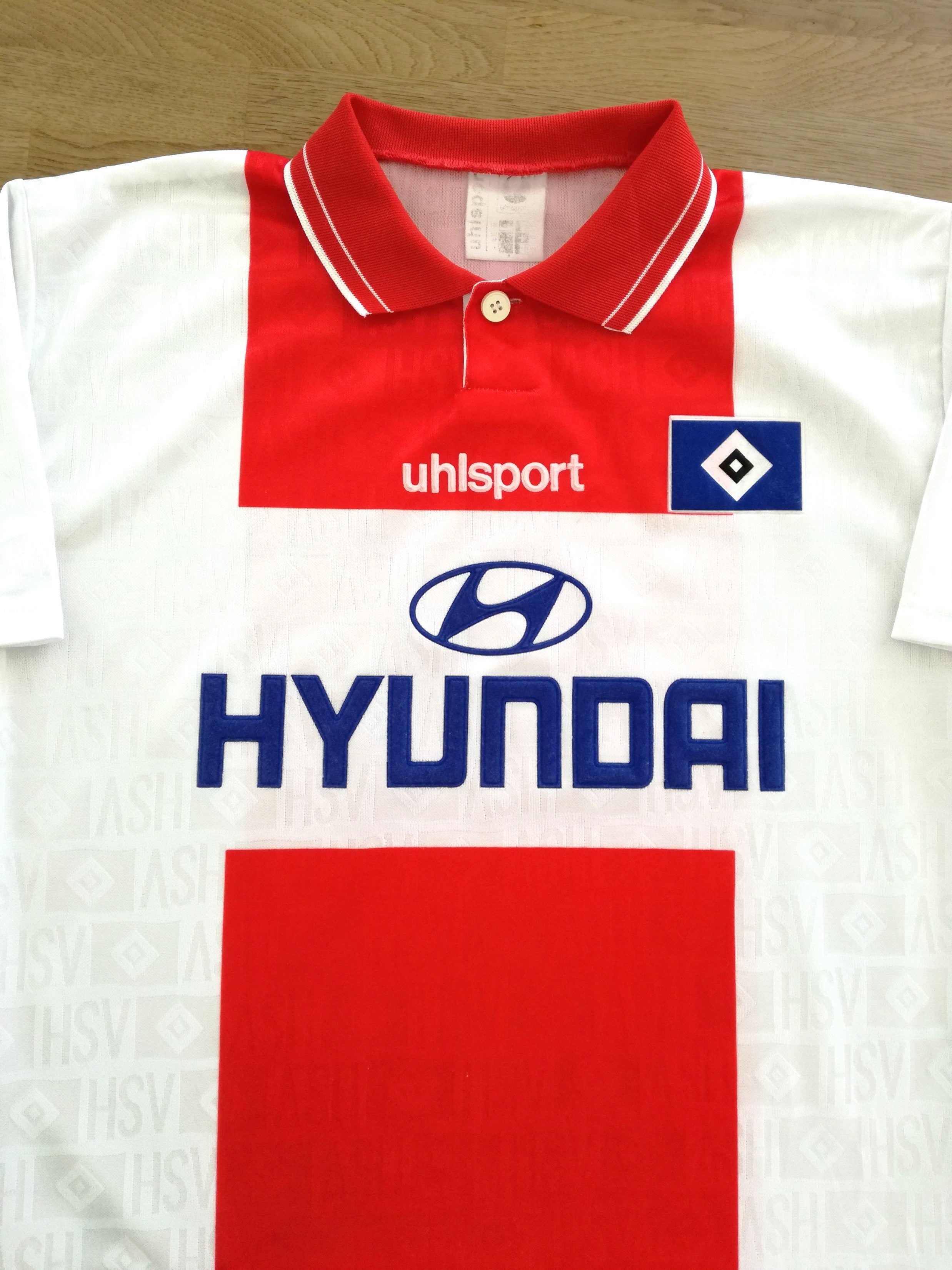 1997/98 Hamburg Home Football Shirt