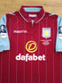 2015 Aston Villa FA Cup Final Home Football Shirt