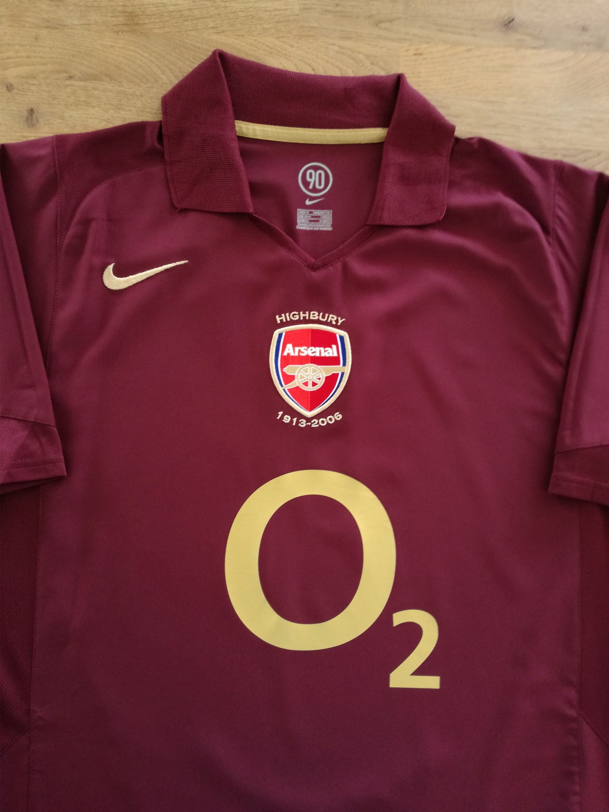 2005/06 Arsenal Home Football Shirt