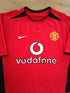 2002/03 Man Utd Home Football Shirt
