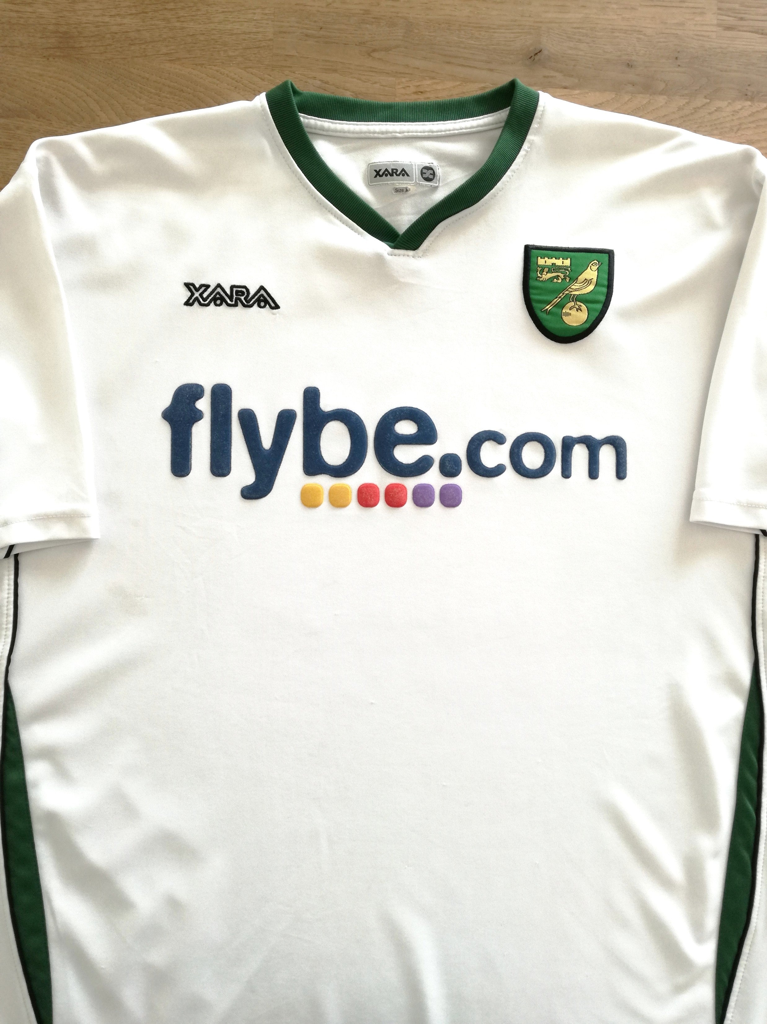2006/07 Norwich City Away Football Shirt