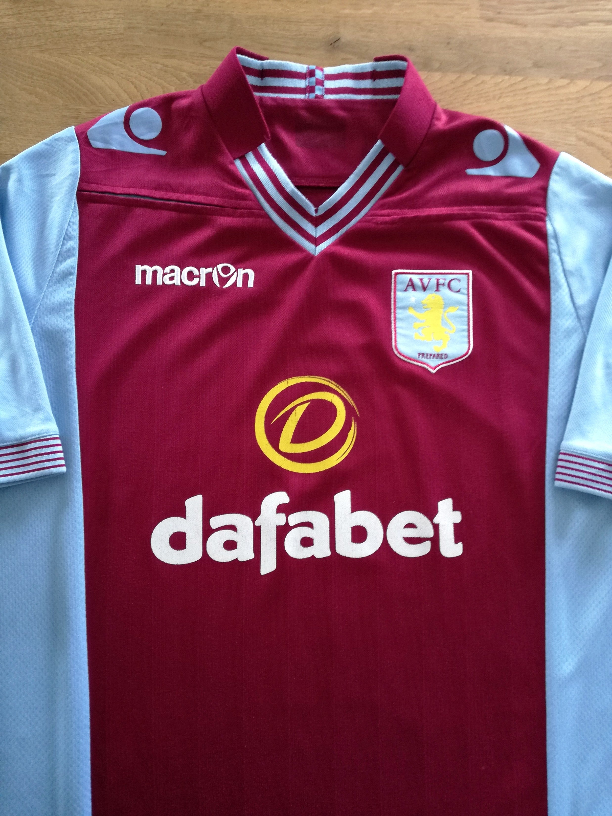 2013/14 Aston Villa Home Football Shirt