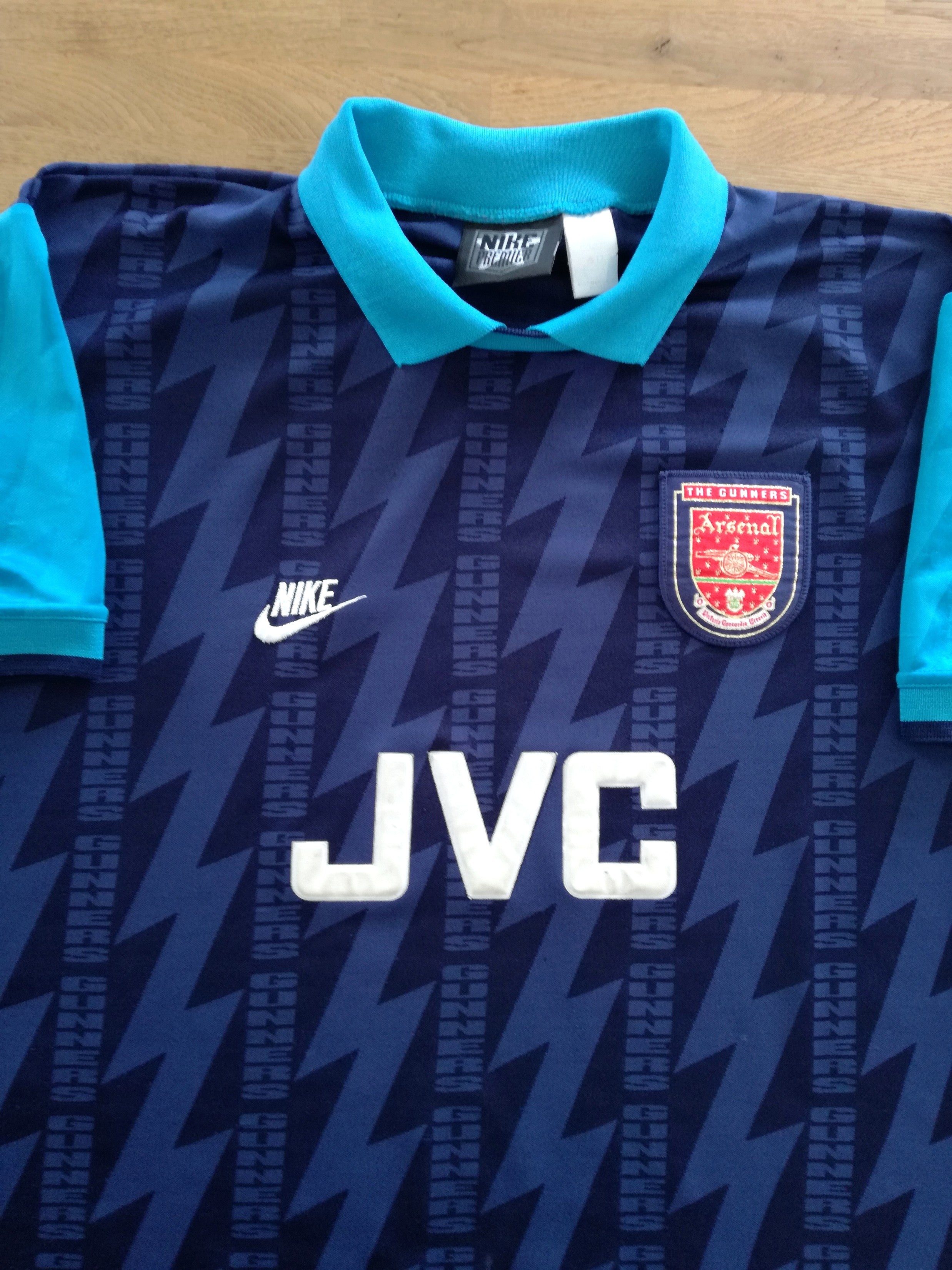 1994/95 Arsenal Away Football Shirt