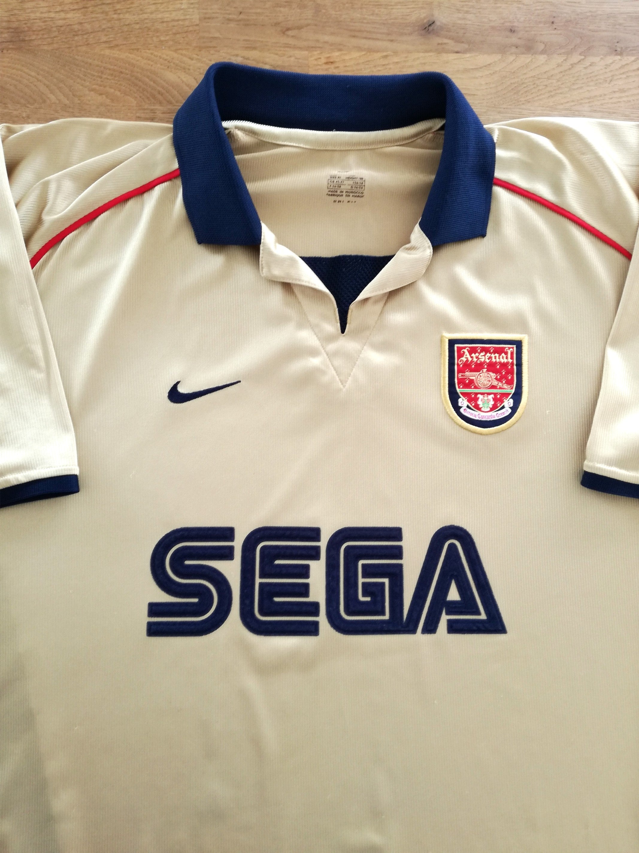 2001/02 Arsenal Away Football Shirt
