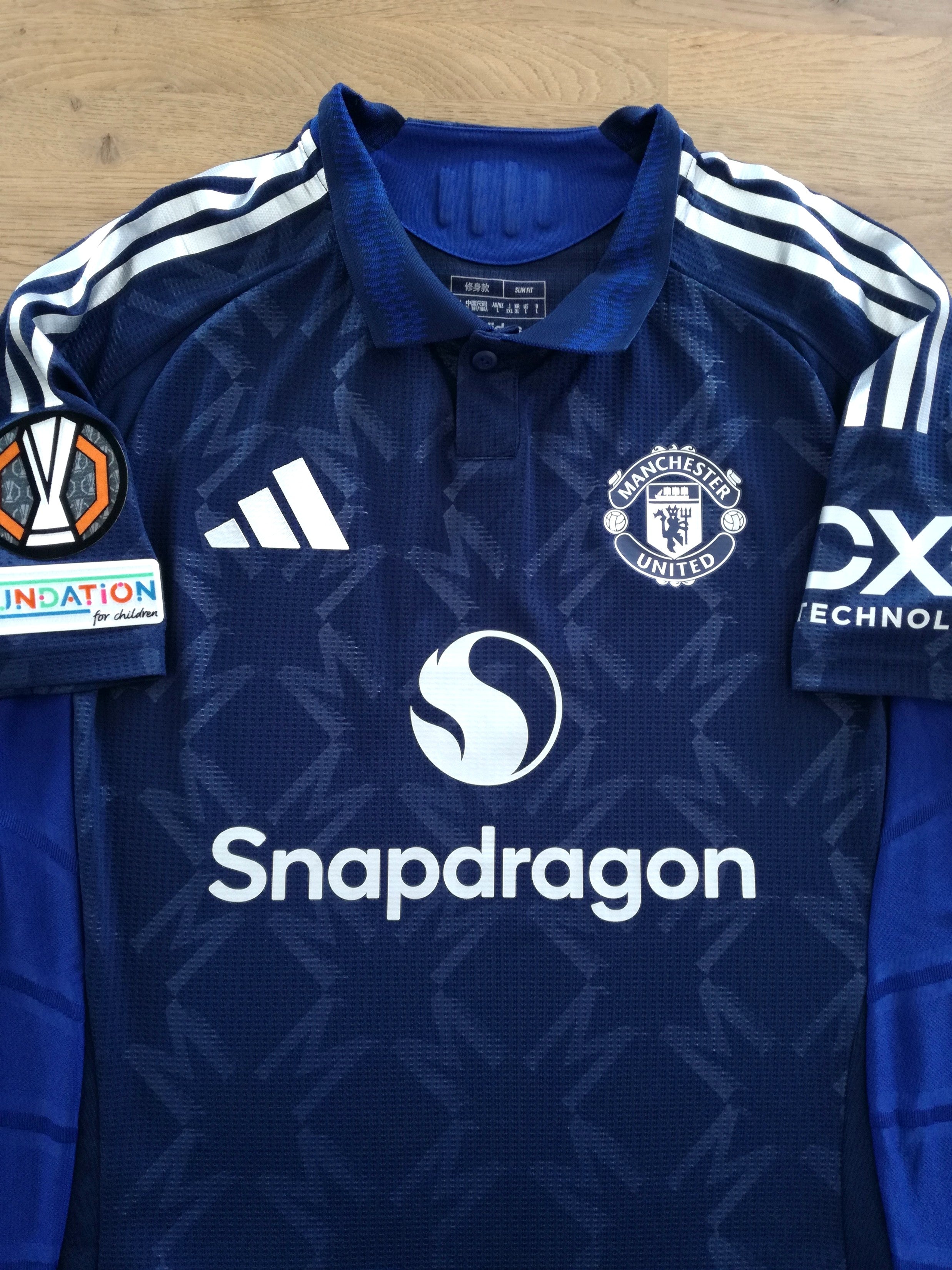 2024/25 Man Utd Away Europa League Authentic Football Shirt