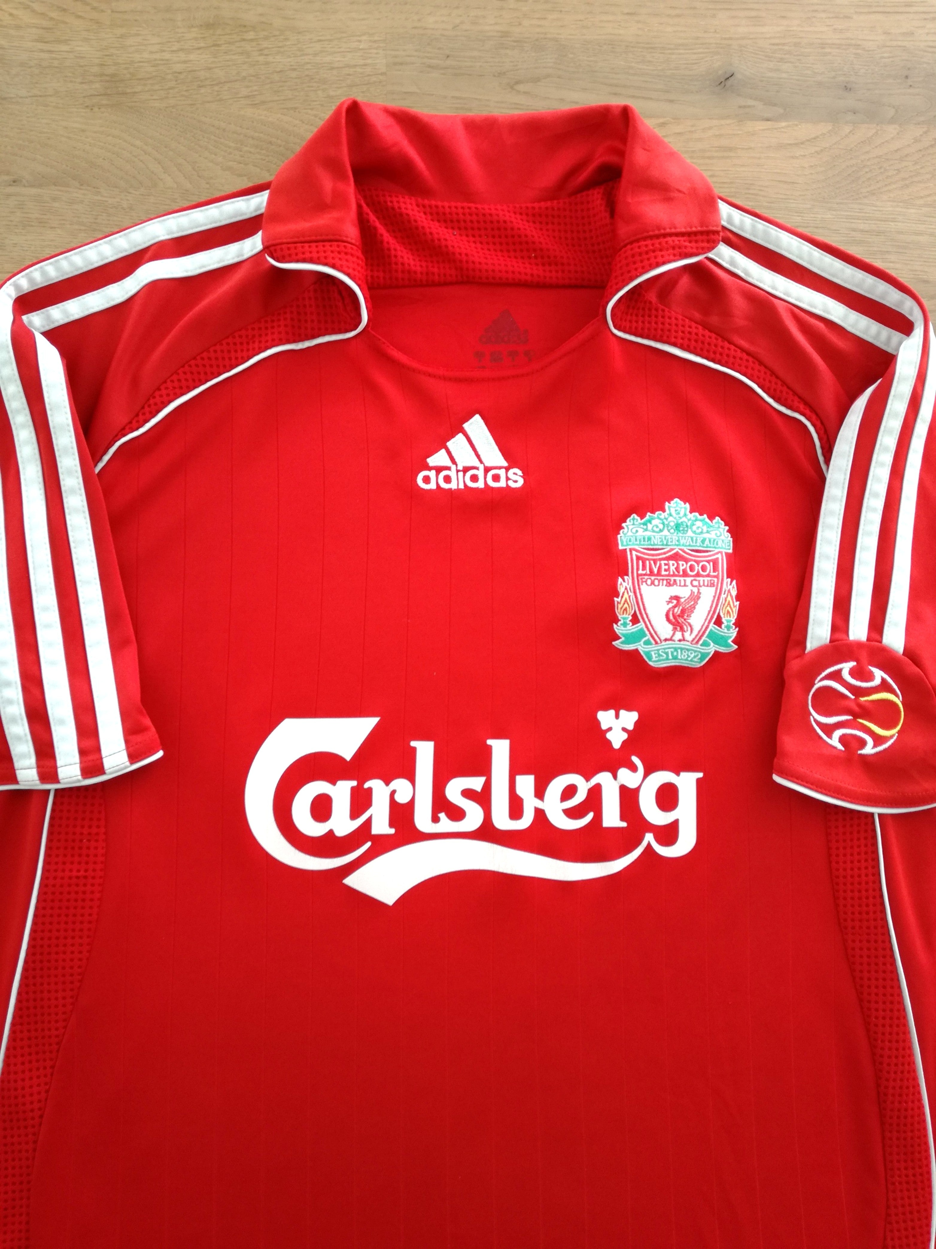 2006/07 Liverpool Home Football Shirt