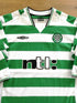 2001/02 Celtic Home Long Sleeve Football Shirt