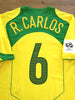 2004/05 Brazil Home 'World Cup Qualifiers' Football Shirt R. Carlos #6
