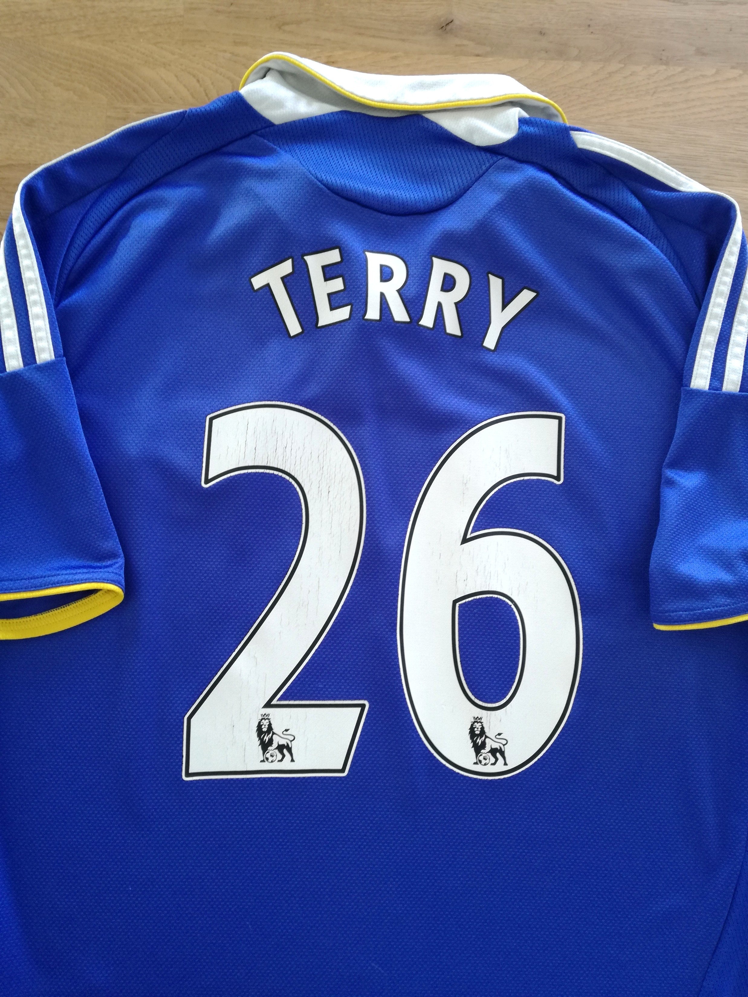 2008/09 Chelsea Home Premier League Football Shirt Terry #26