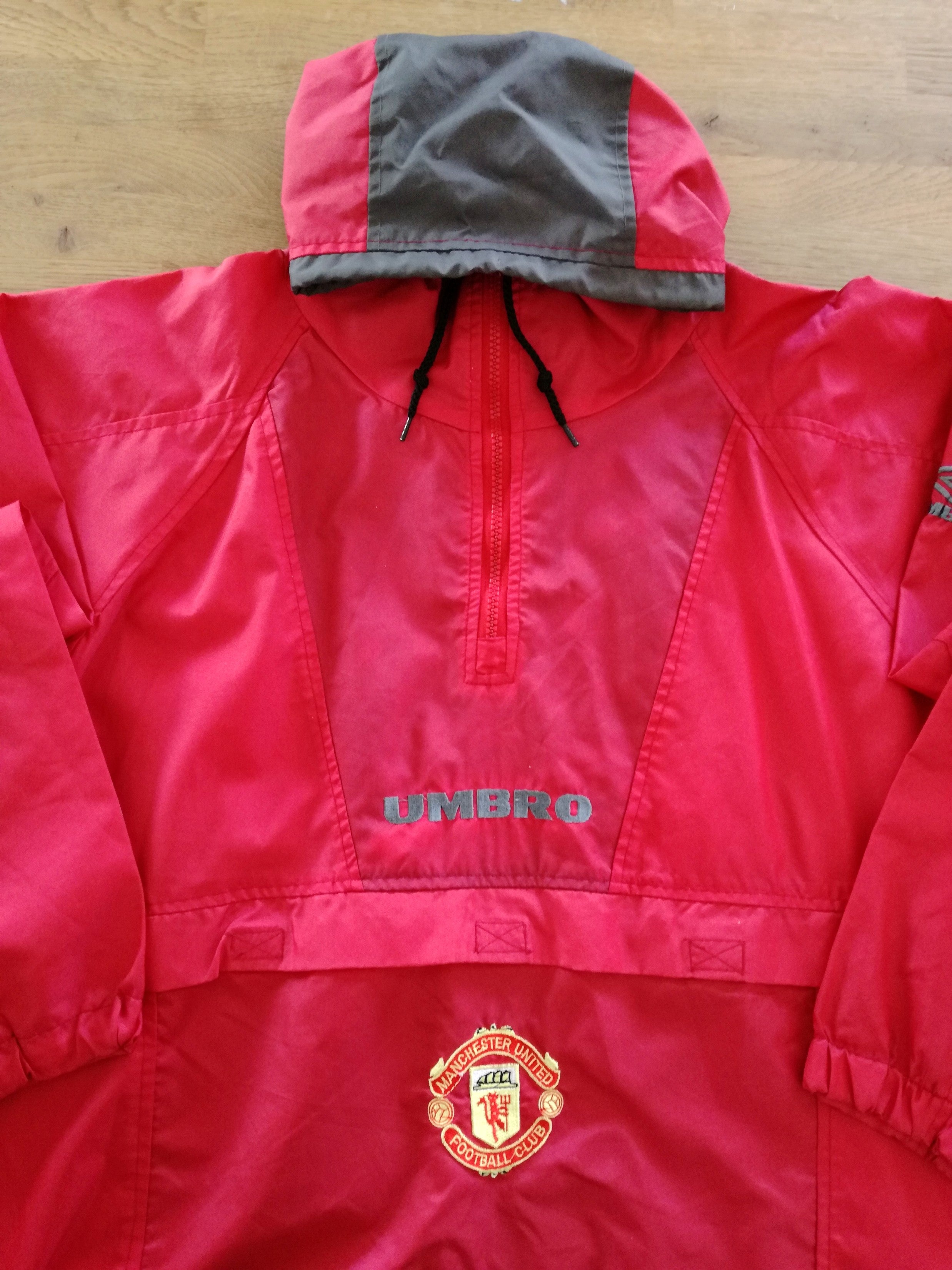 1996/97 Man Utd Windbreaker Training Jacket (L)