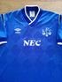 1986/87 Everton Home Football Shirt (M)