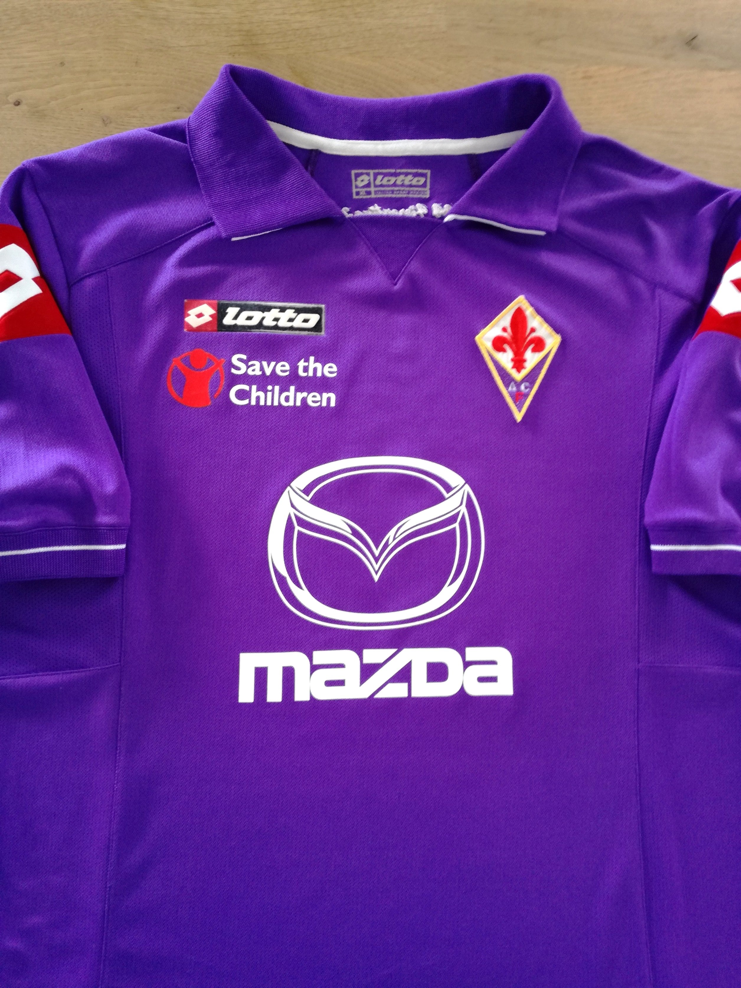 2011/12 Fiorentina Home Football Shirt