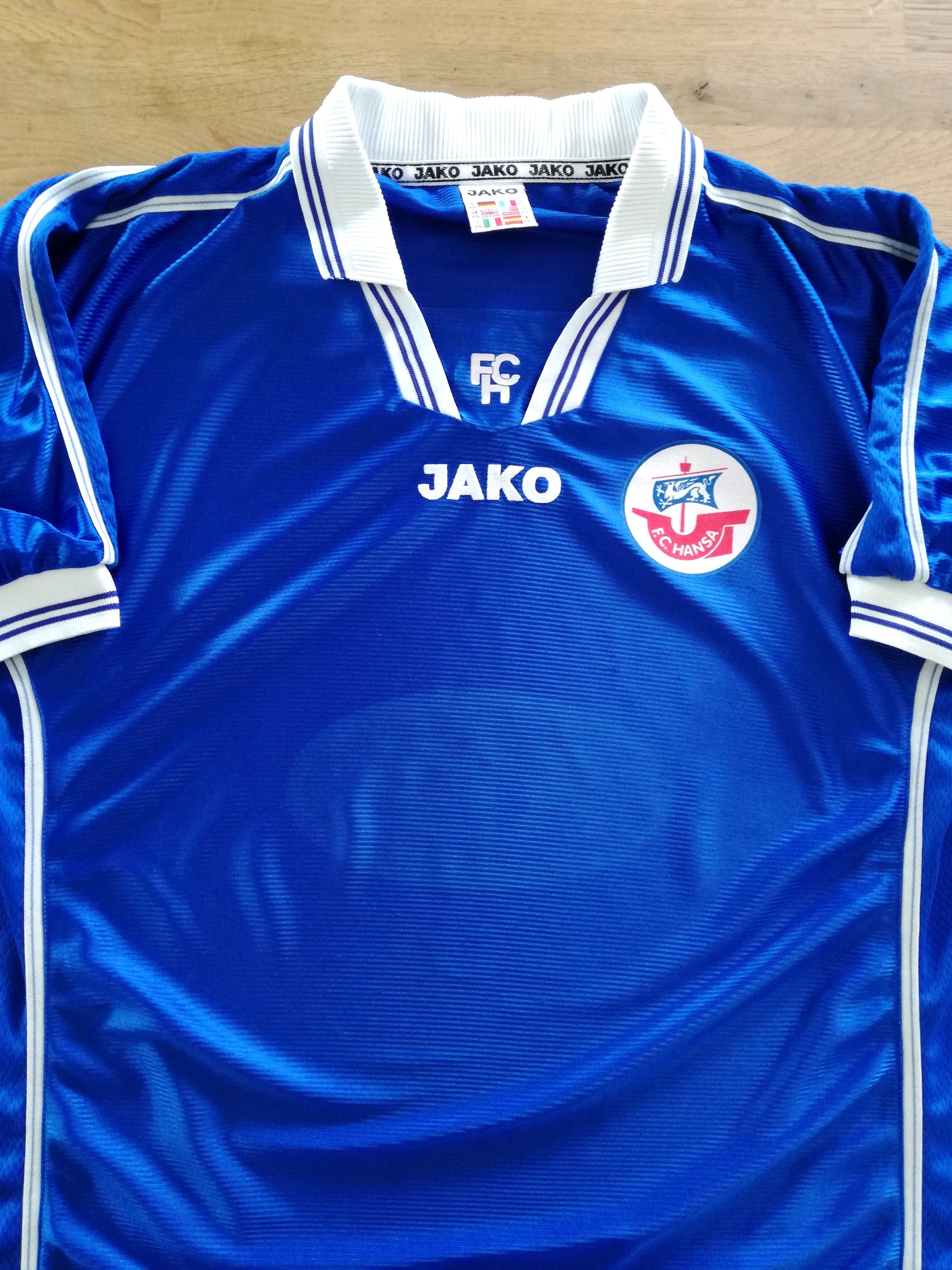 2000/01 Hansa Rostock Home Football Shirt
