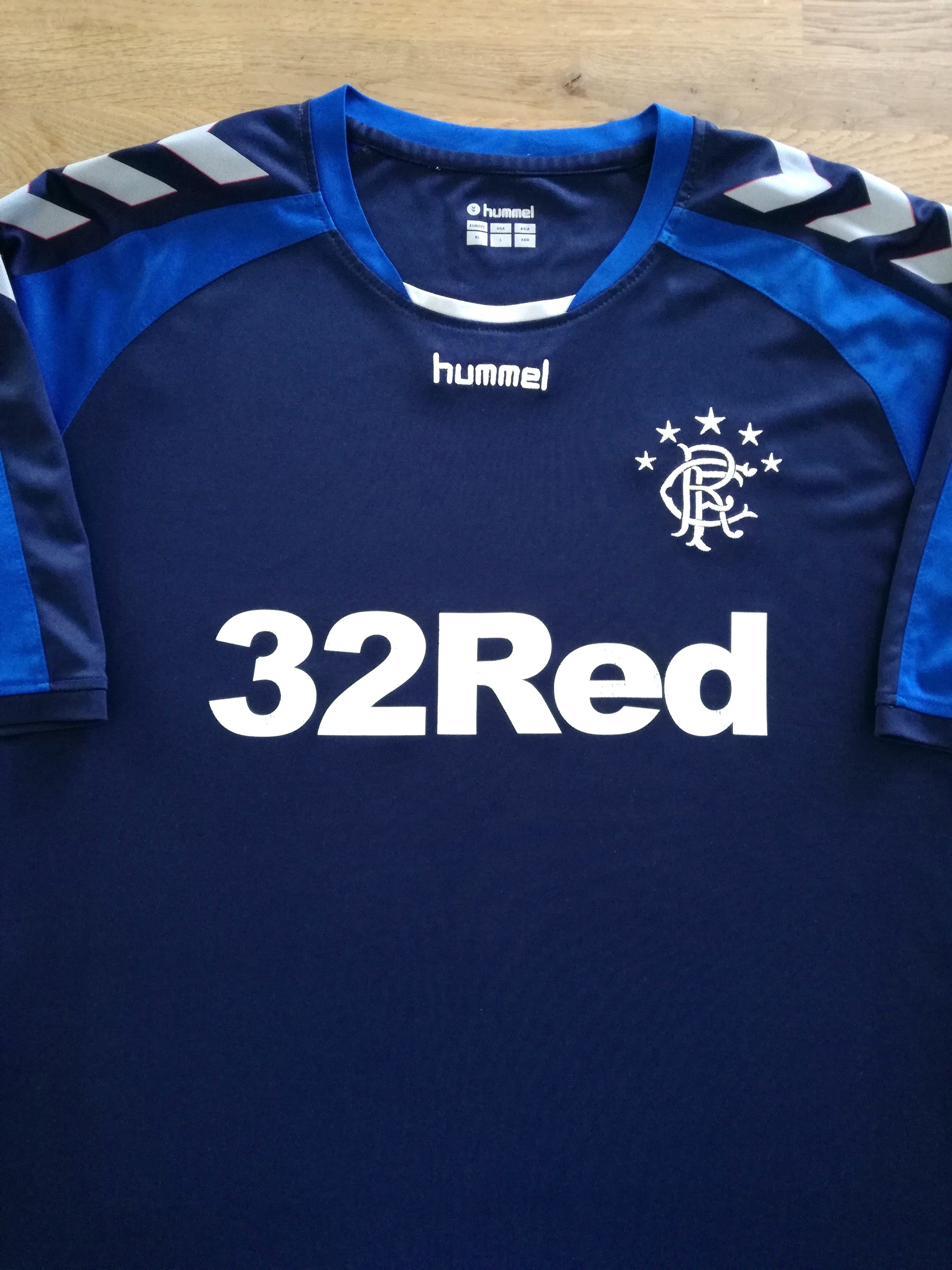 2018/19 Rangers Training Shirt - Navy