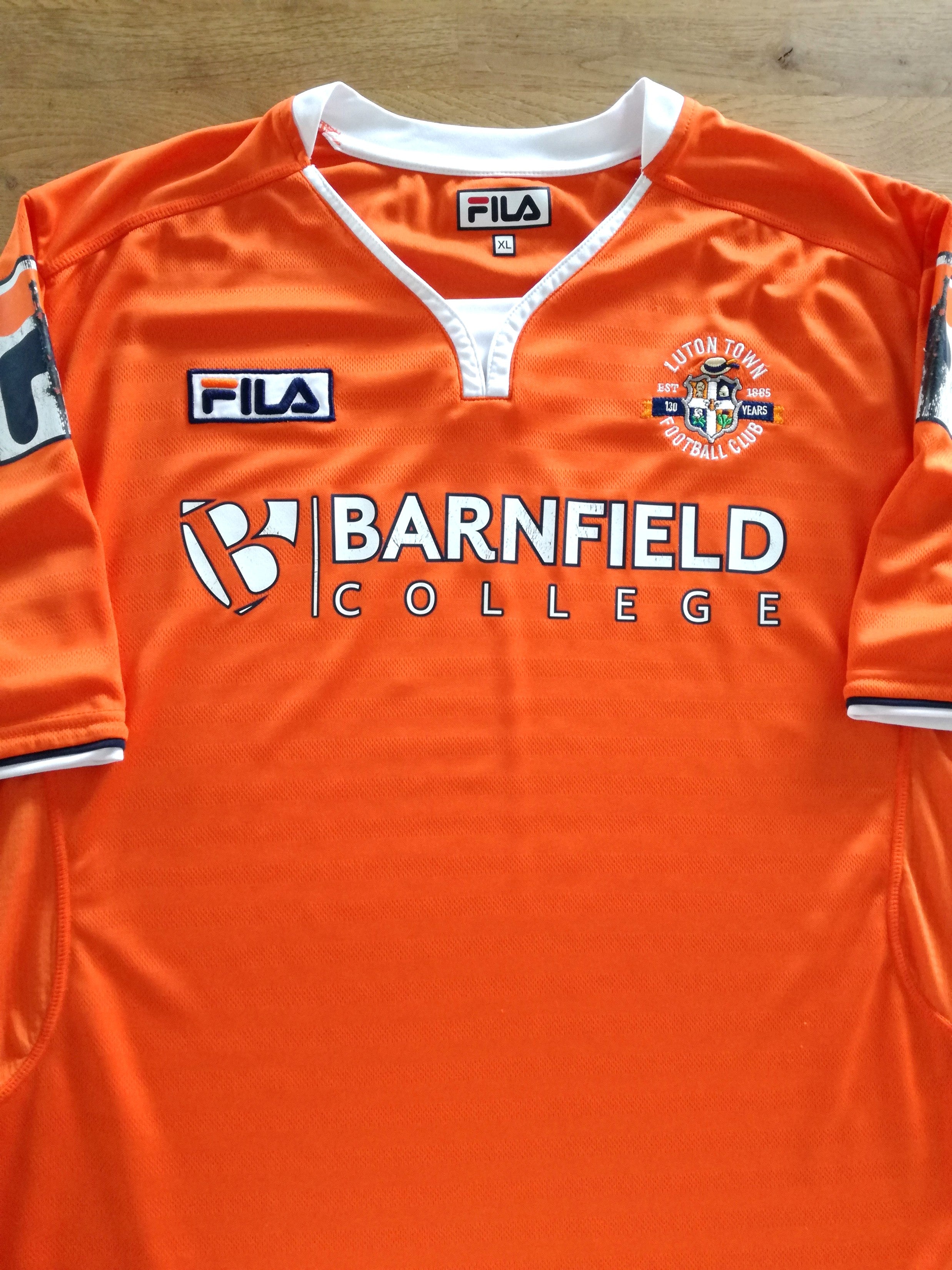 2015/16 Luton Town Home Football Shirt