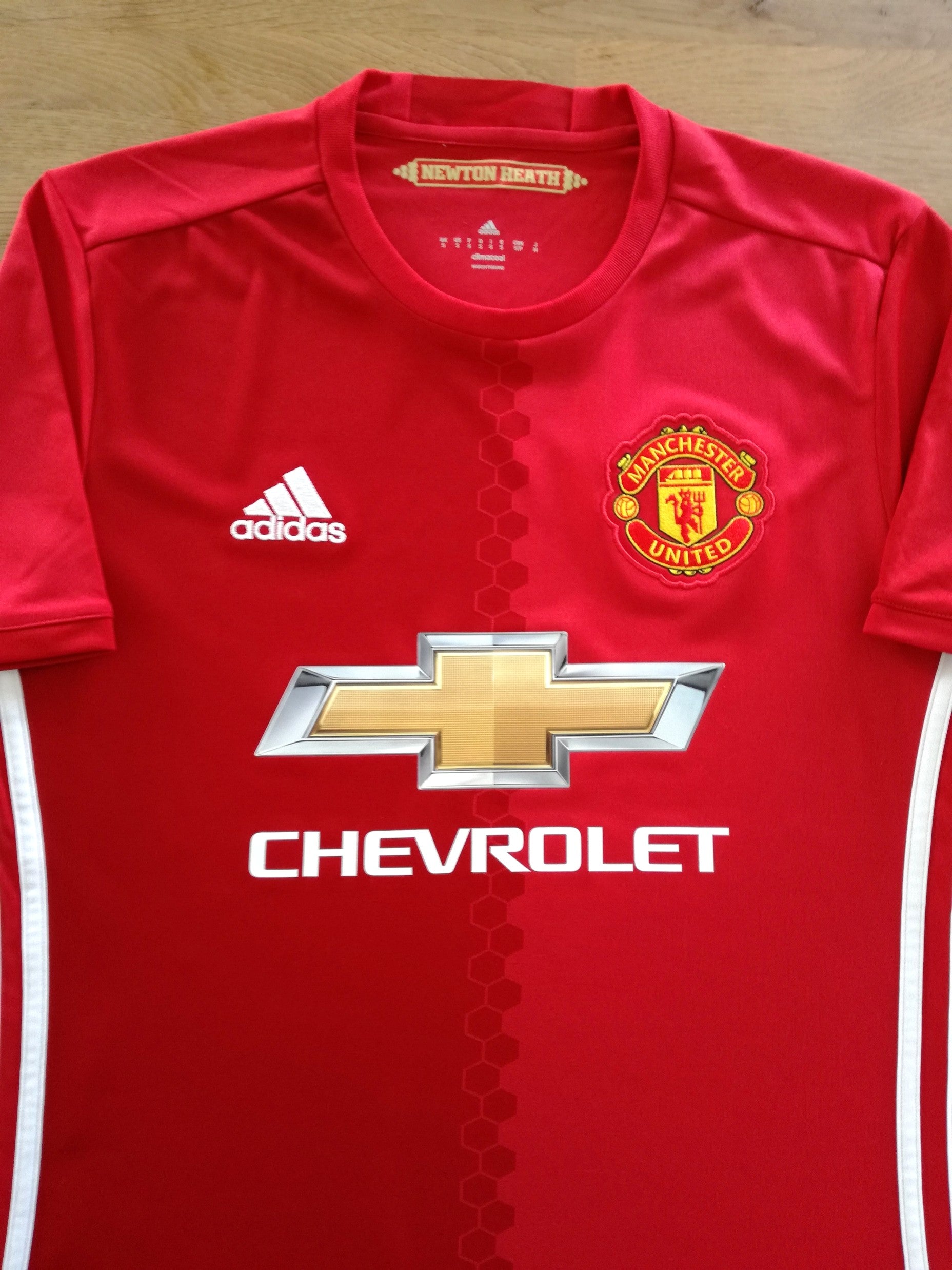 2016/17 Man Utd Home Football Shirt