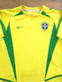 2002/03 Brazil Home Football Shirt