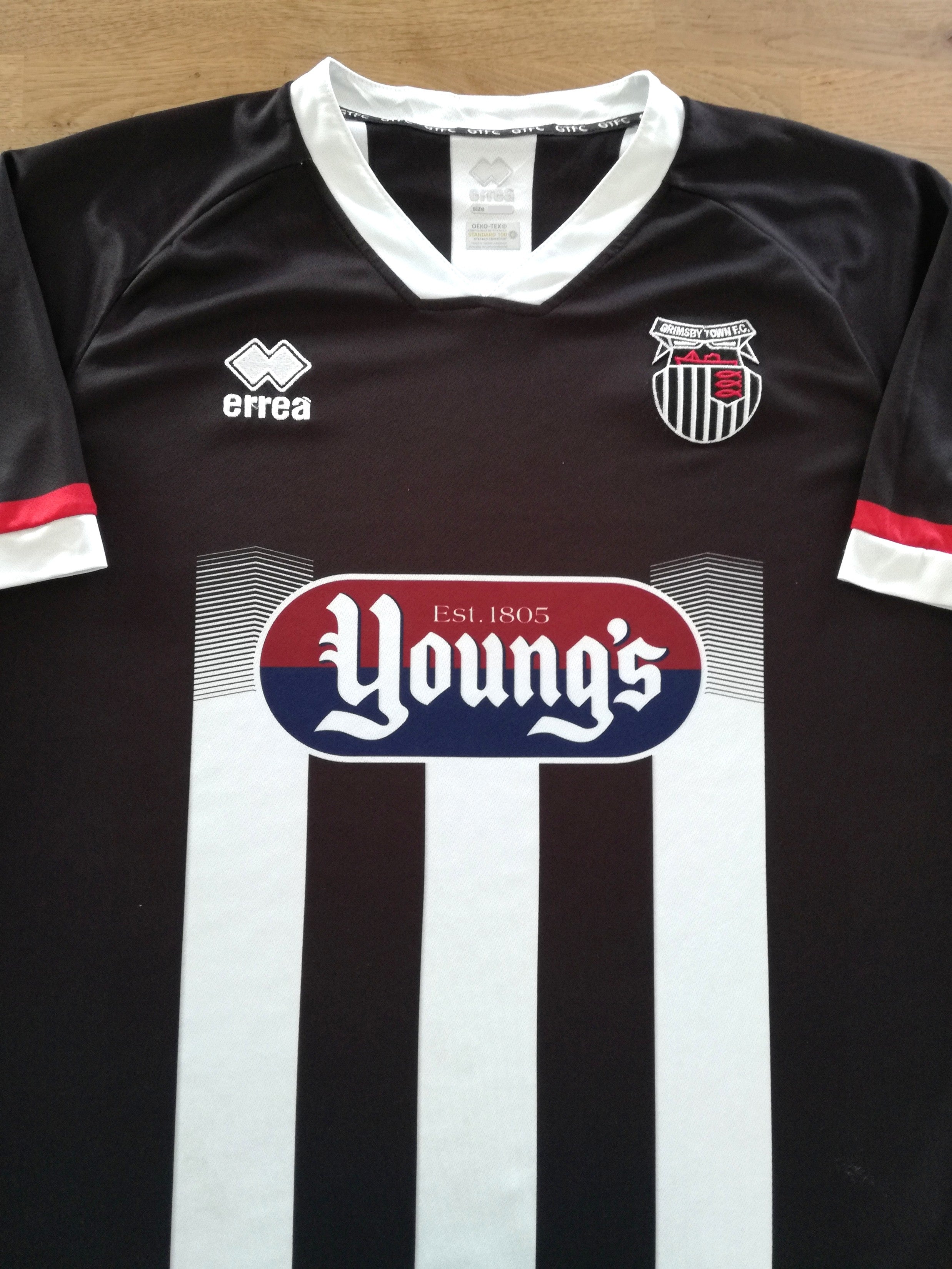 2020/21 Grimsby Town Home Football Shirt
