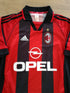 1998/99 AC Milan Home Football Shirt